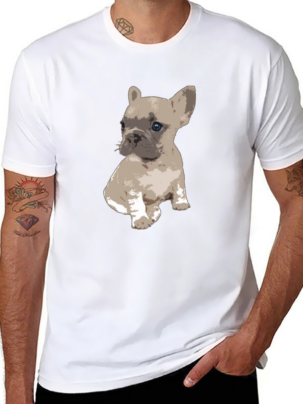 French Bulldog Puppy Graphic Tee