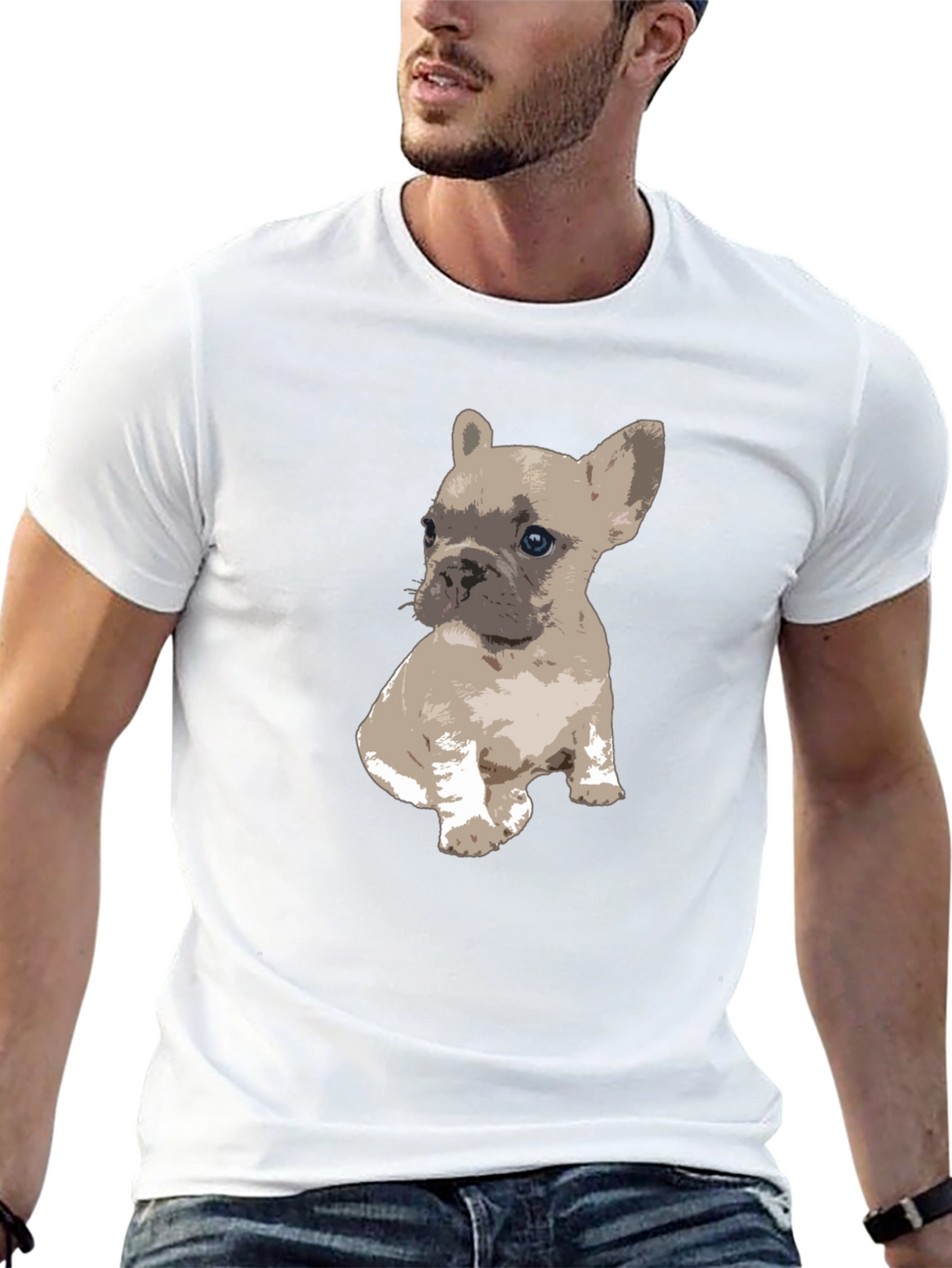 French Bulldog Puppy Graphic Tee