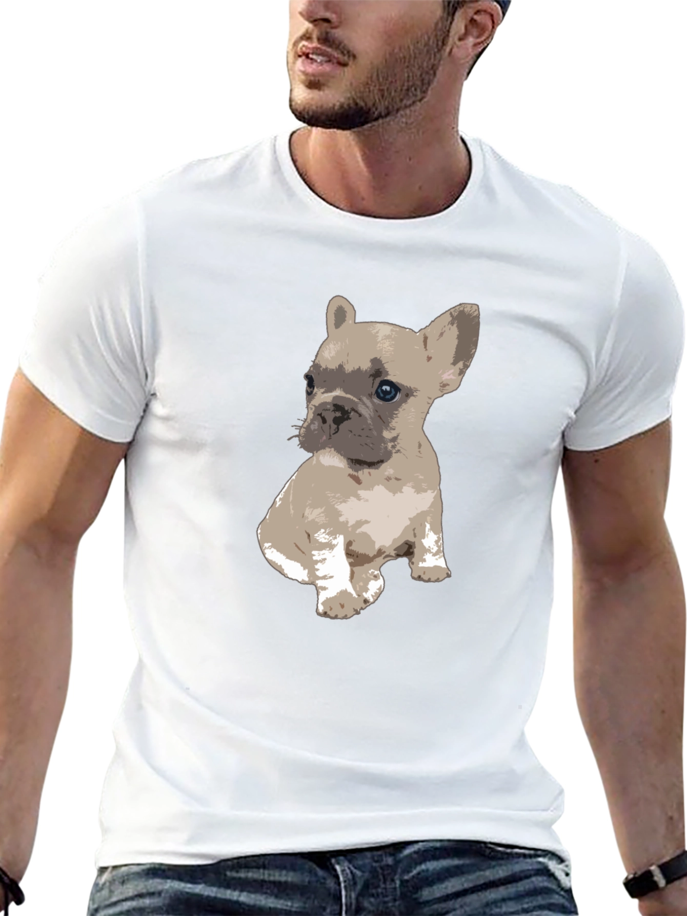 French Bulldog Puppy Graphic Tee
