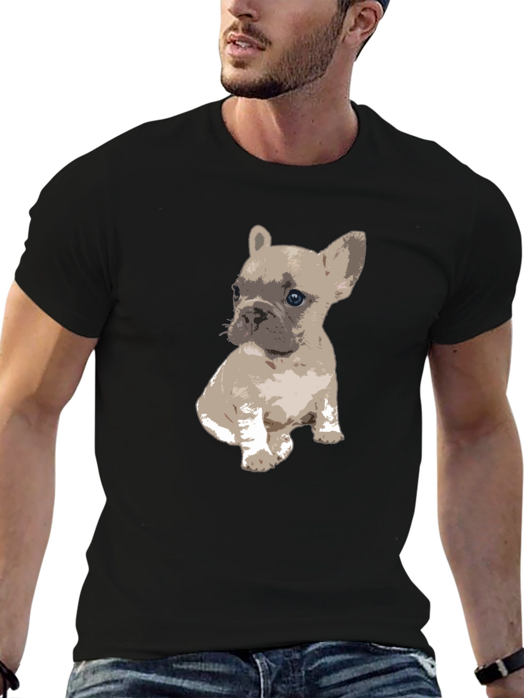 French Bulldog Puppy Graphic Tee