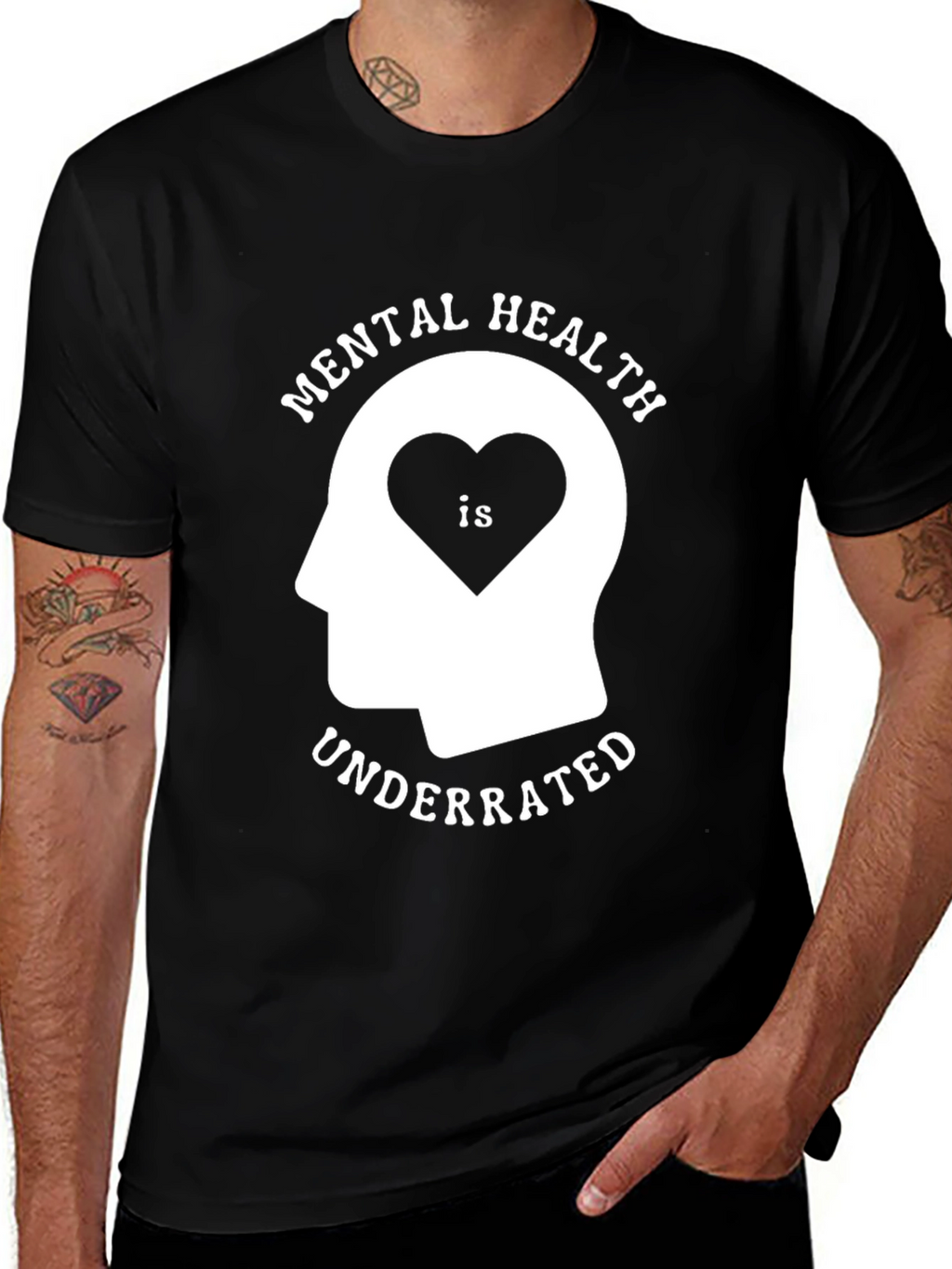 Mental Health Underrated Graphic Tee