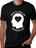 Mental Health Underrated Graphic Tee