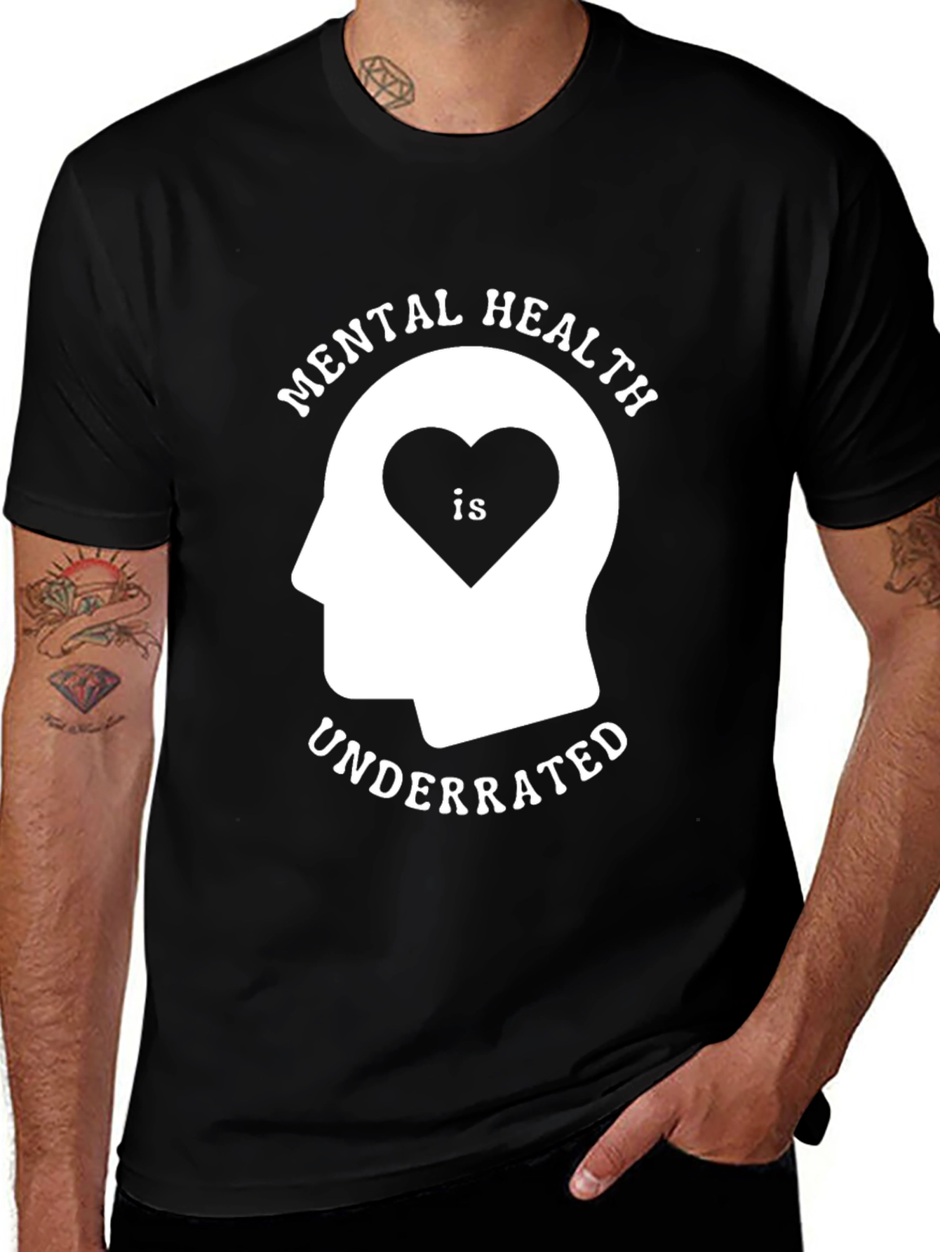 Mental Health Underrated Graphic Tee