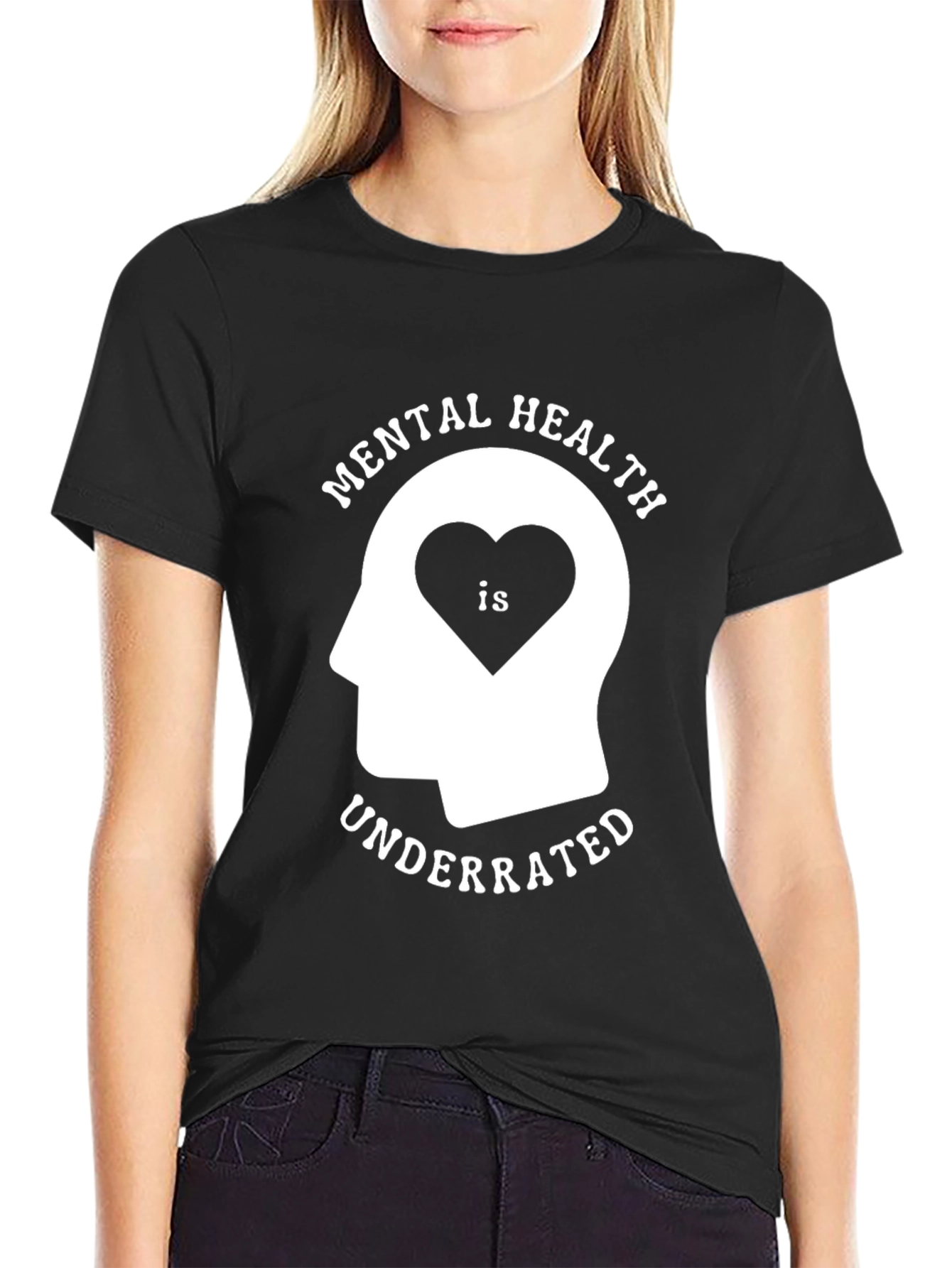 Mental Health Underrated Graphic Tee