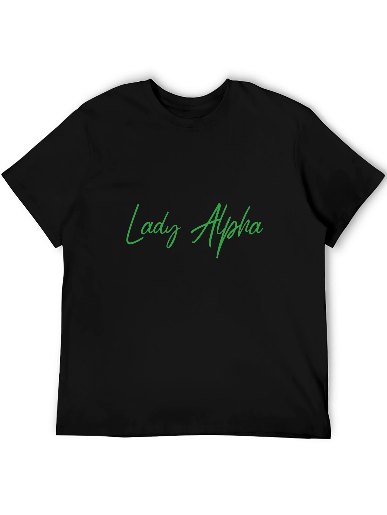 Lady Alpha Black T-Shirt - Stylish & Comfortable