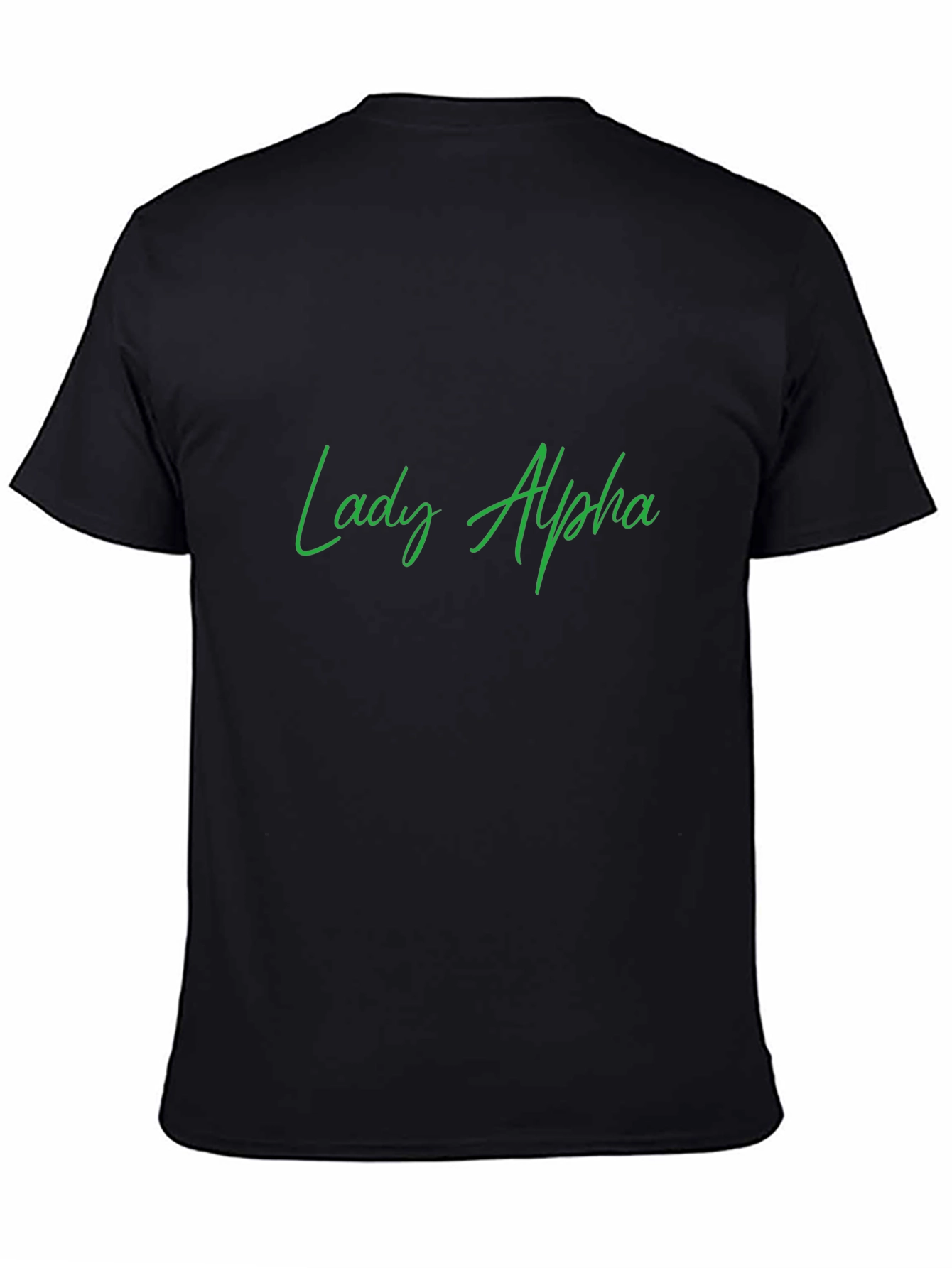 Lady Alpha Black T-Shirt - Stylish & Comfortable