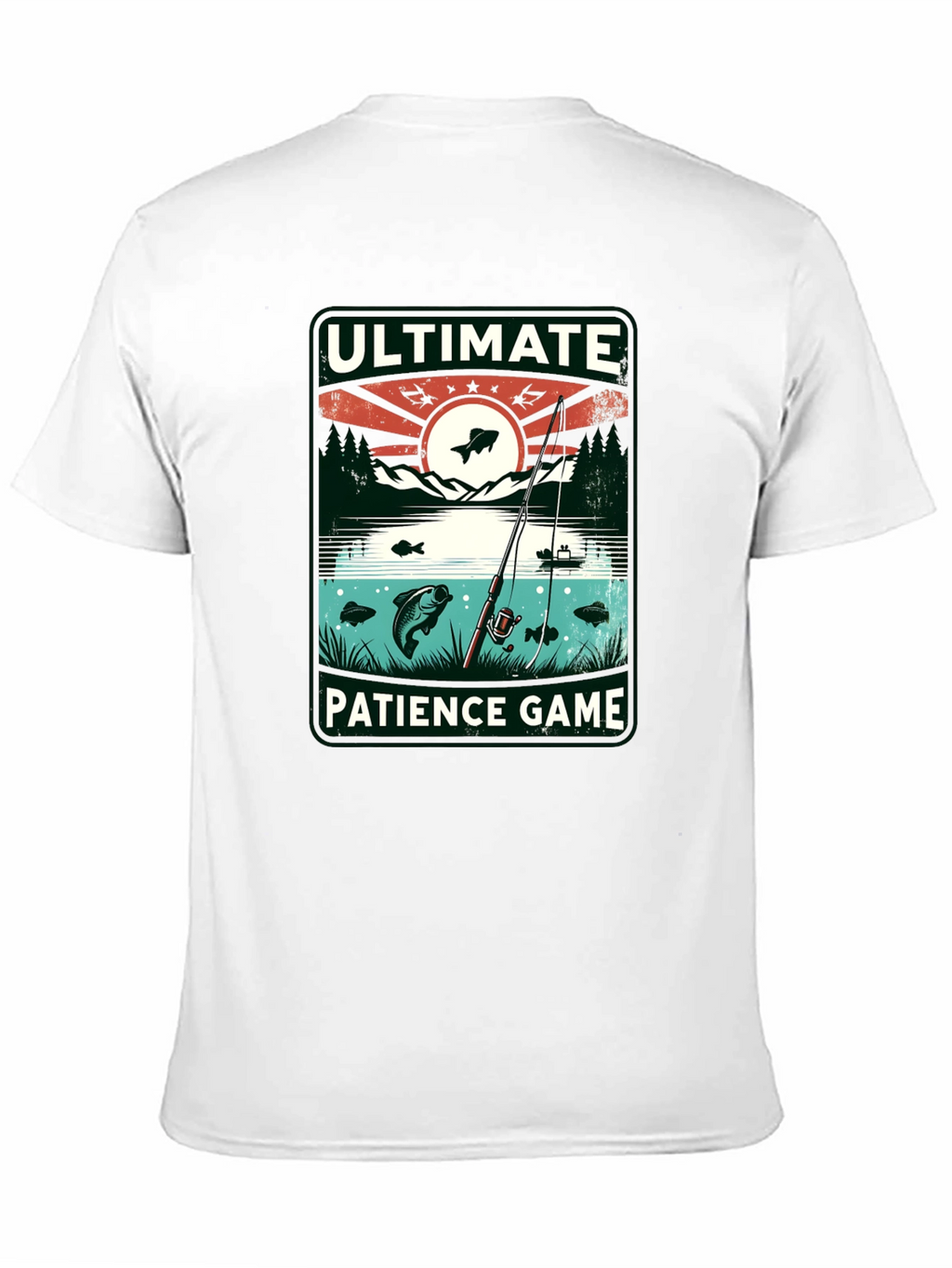 Ultimate Patience Game Fishing T-Shirt