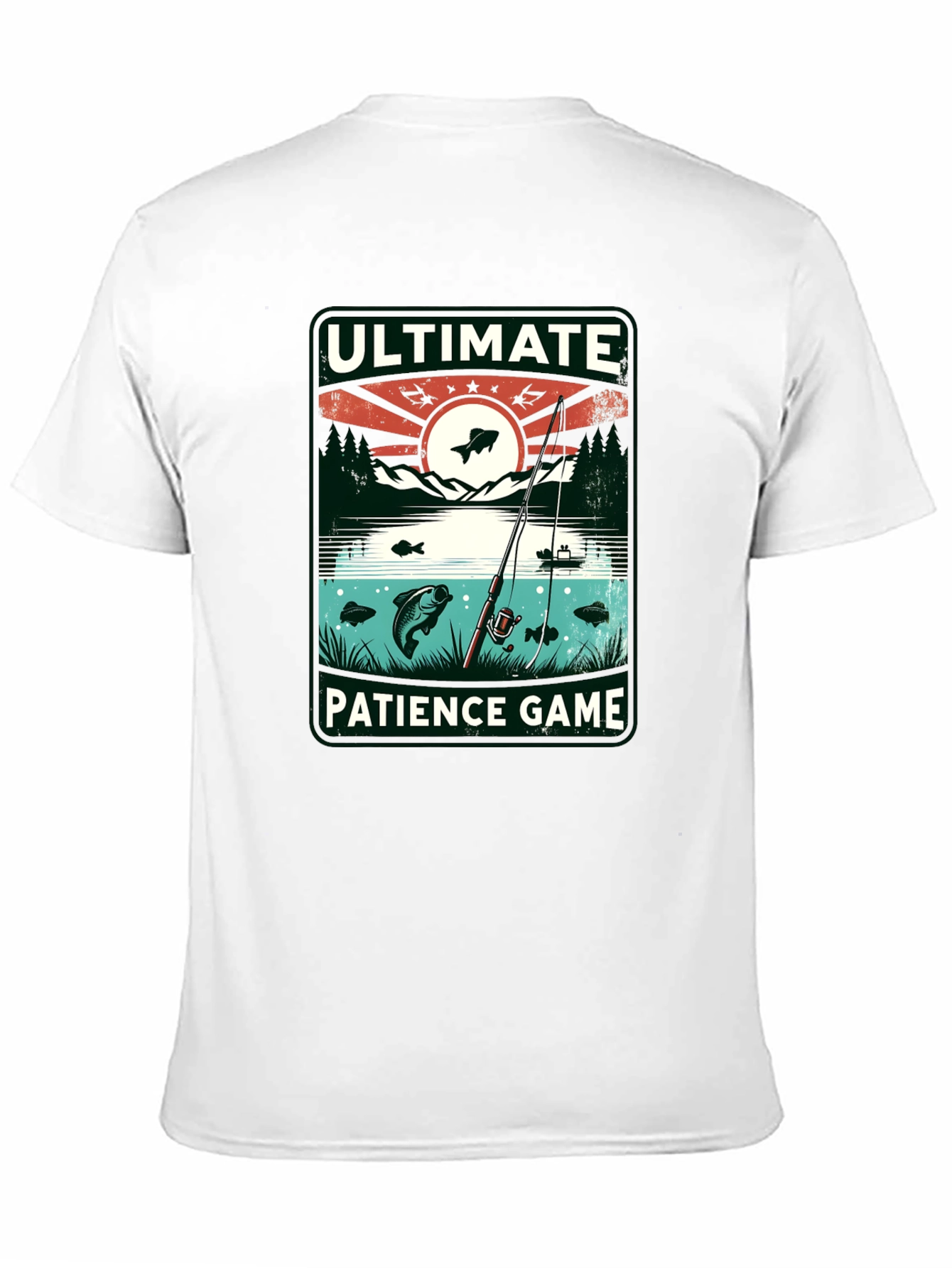 Ultimate Patience Game Fishing T-Shirt