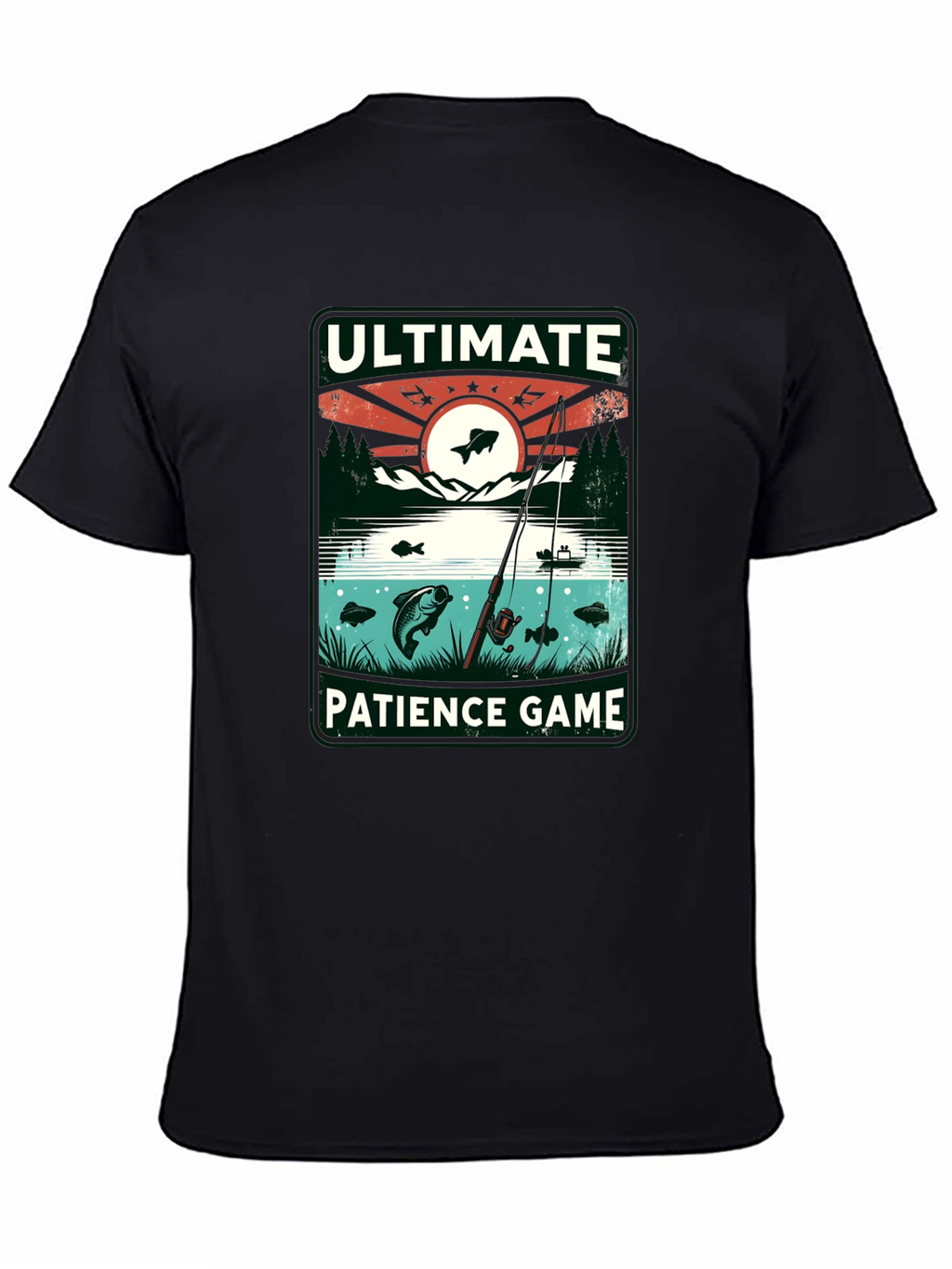 Ultimate Patience Game Fishing T-Shirt