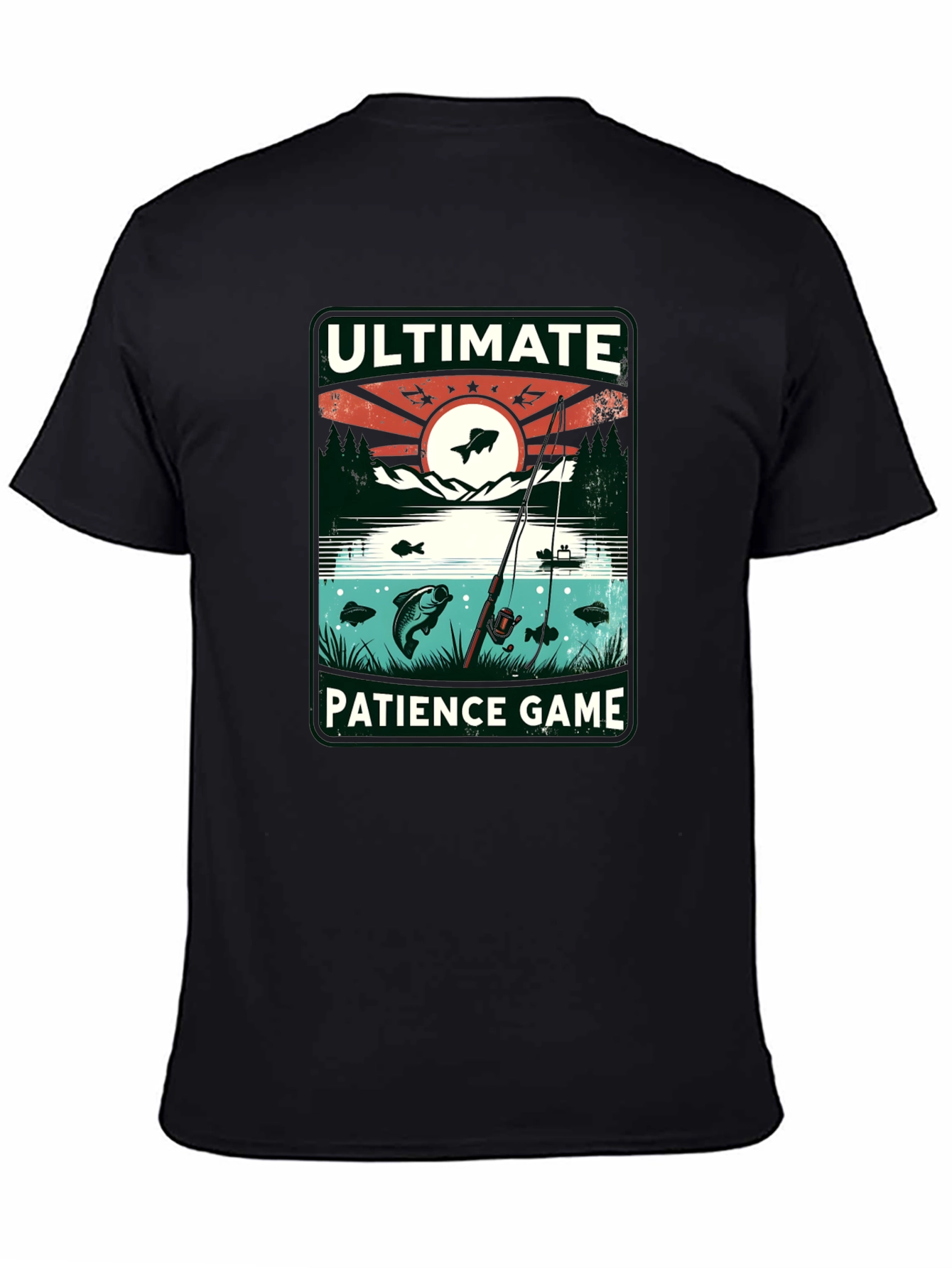 Ultimate Patience Game Fishing T-Shirt