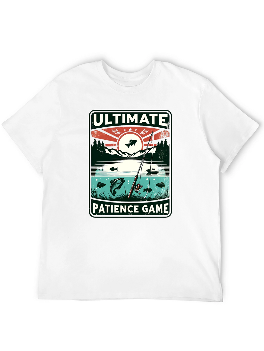 Ultimate Patience Game Fishing T-Shirt
