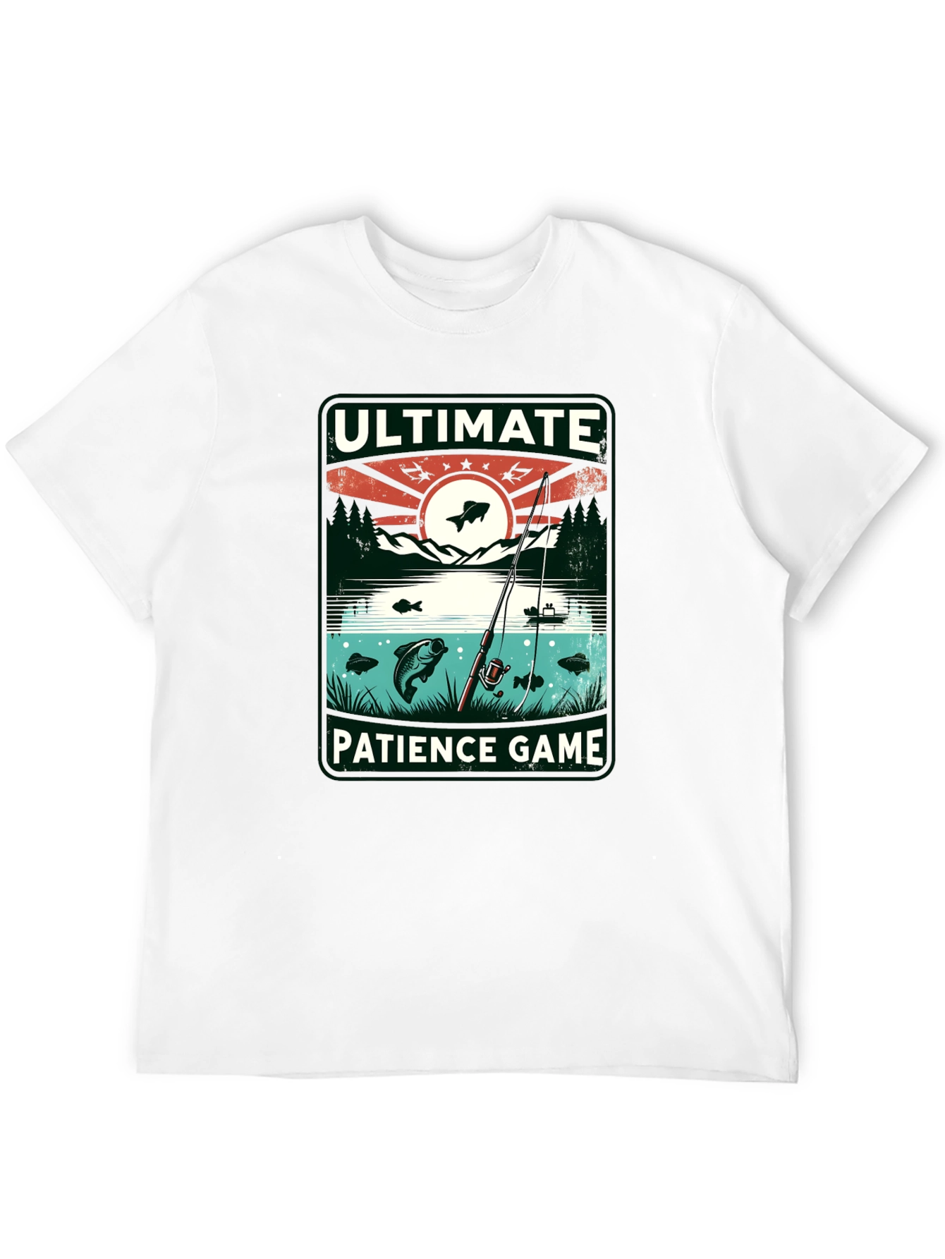 Ultimate Patience Game Fishing T-Shirt