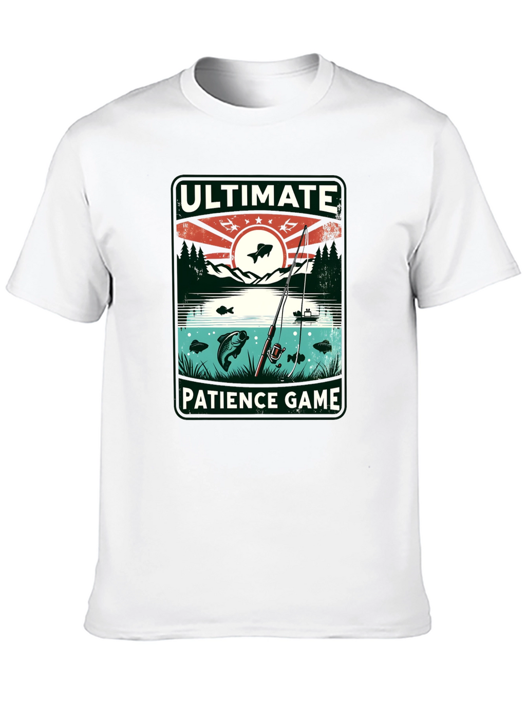 Ultimate Patience Game Fishing T-Shirt