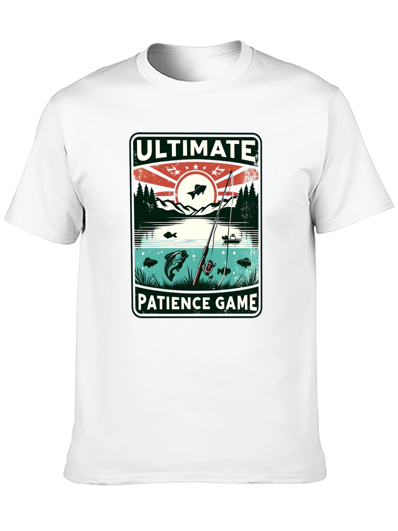 Ultimate Patience Game Fishing T-Shirt