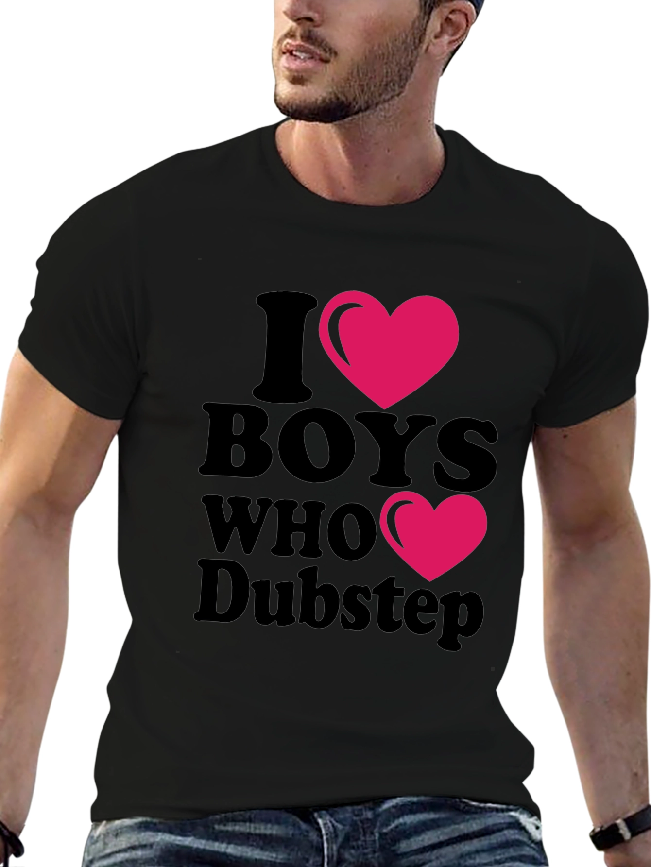 I Heart Boys Who Dubstep Graphic Tee