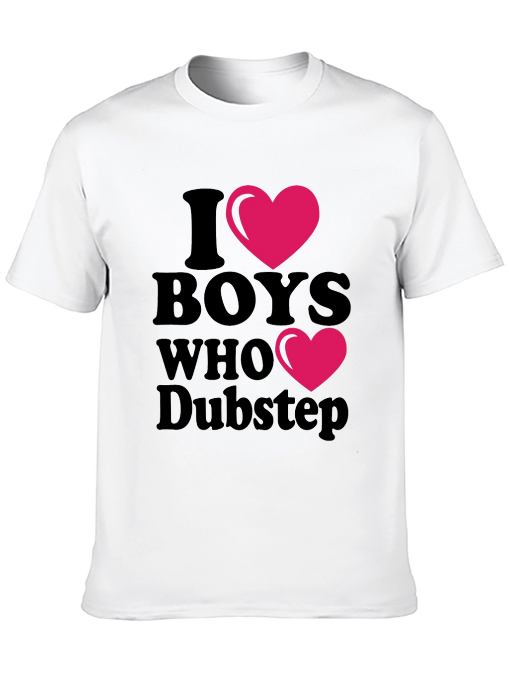 I Heart Boys Who Dubstep Graphic Tee