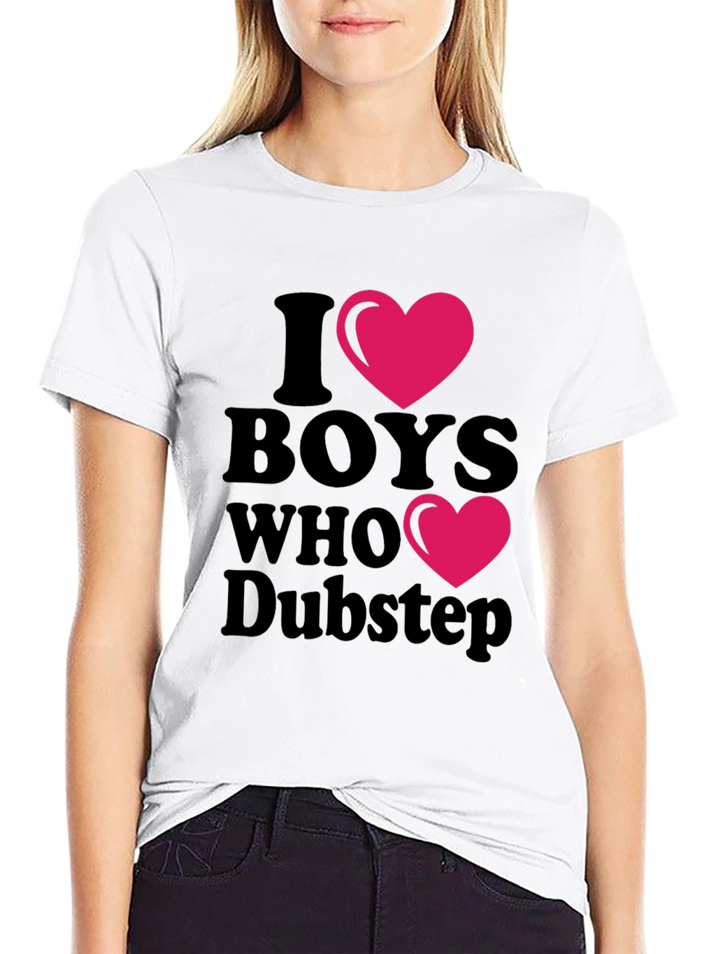 I Heart Boys Who Dubstep Graphic Tee