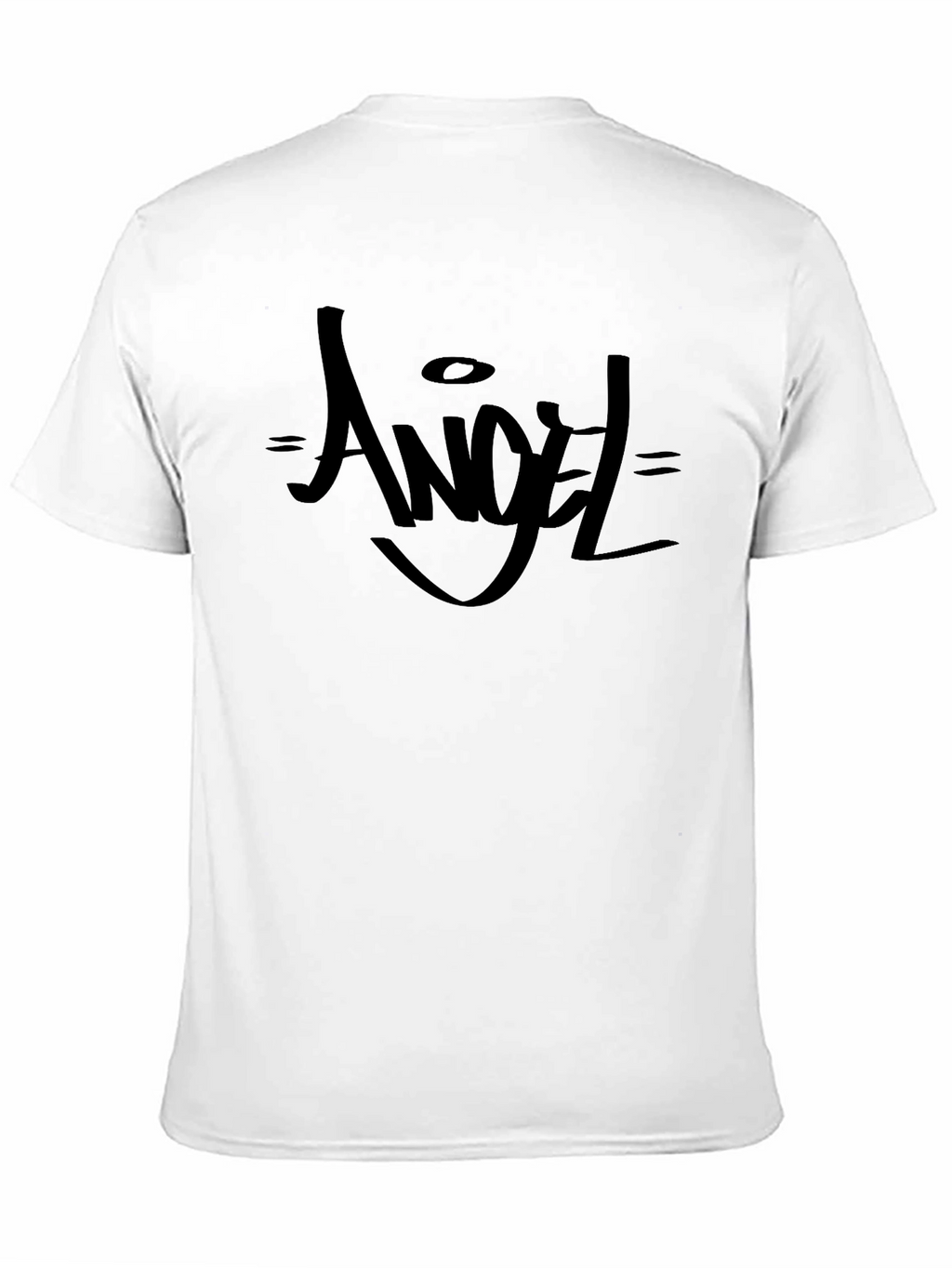 Angel Graphic Black T-Shirt