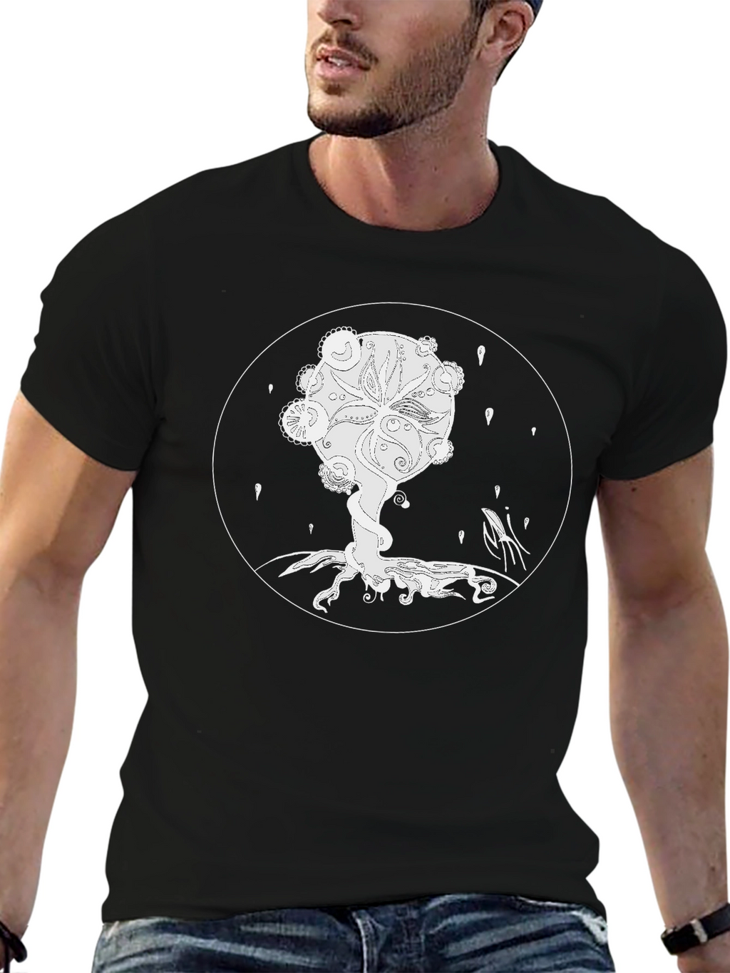 Tree of Life Black Graphic Tee