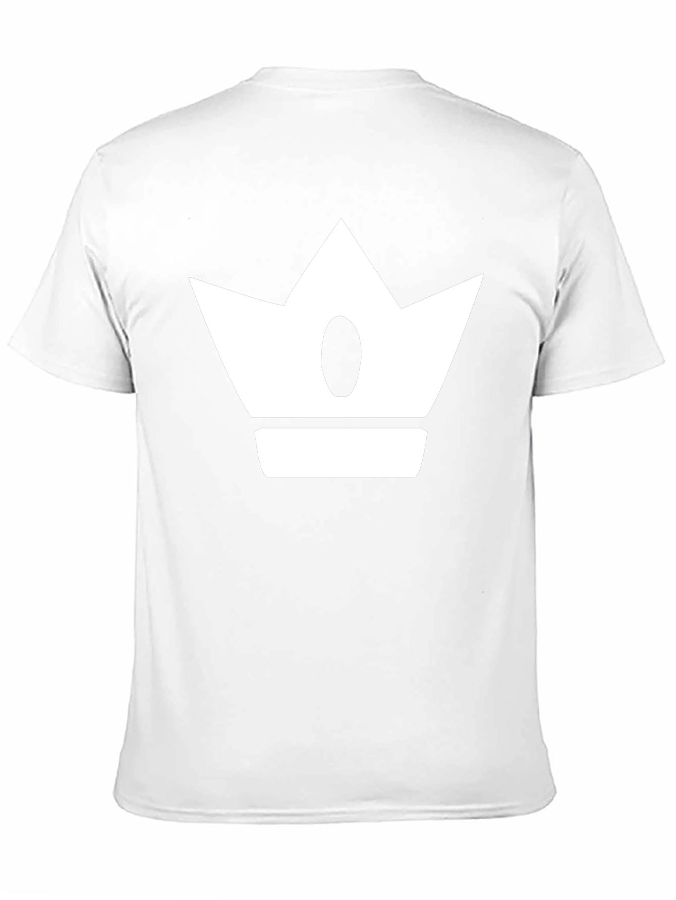 Crown Graphic Print Mens Black T-Shirt