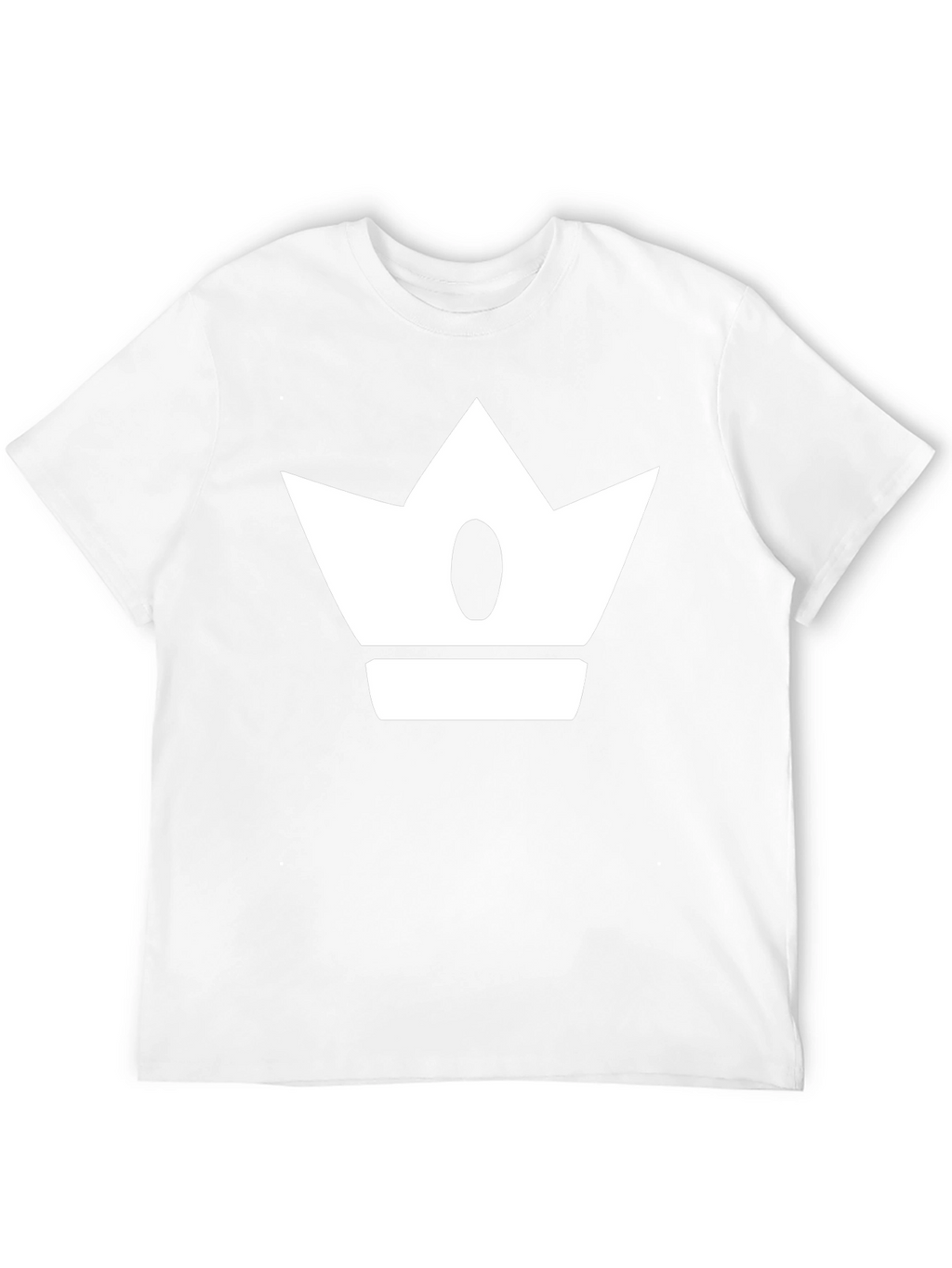 Crown Graphic Print Mens Black T-Shirt