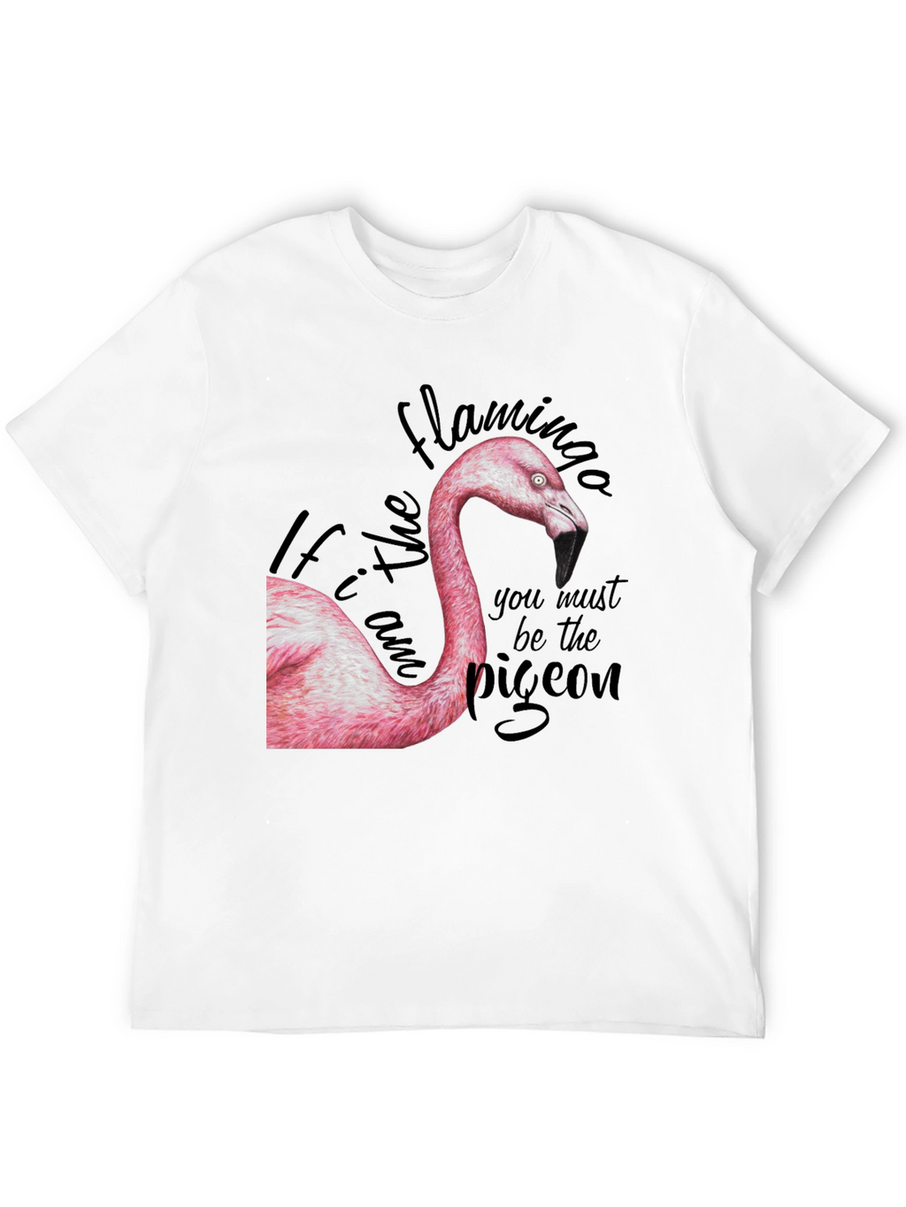 Flamingo Graphic Tee - Be The Flamingo