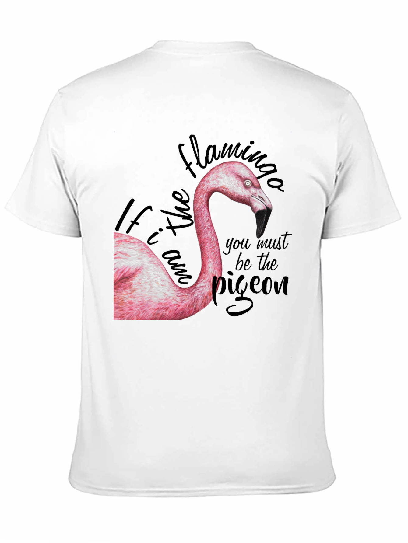 Flamingo Graphic Tee - Be The Flamingo