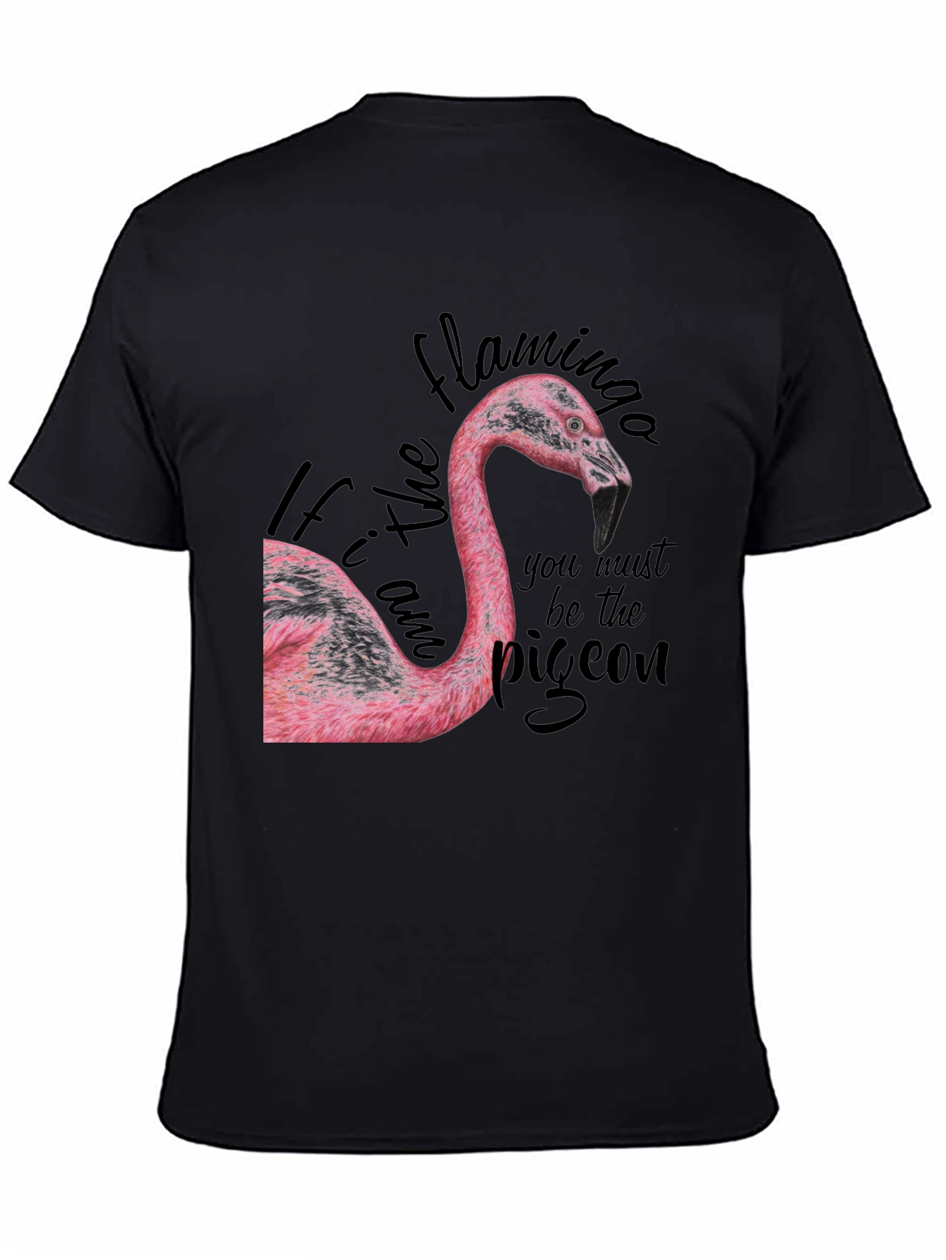 Flamingo Graphic Tee - Be The Flamingo