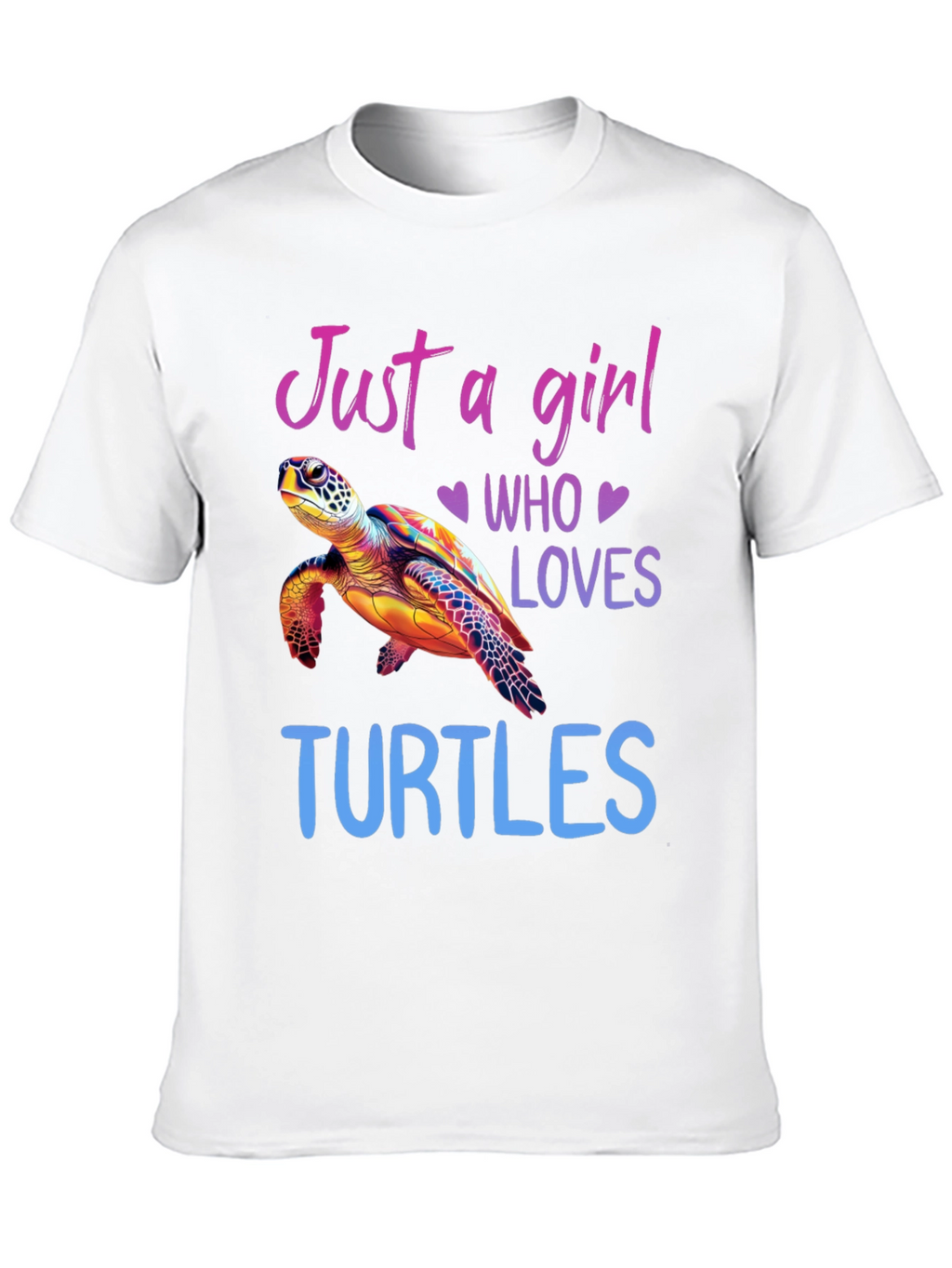 Just A Girl Who Loves Turtles Graphic Tee