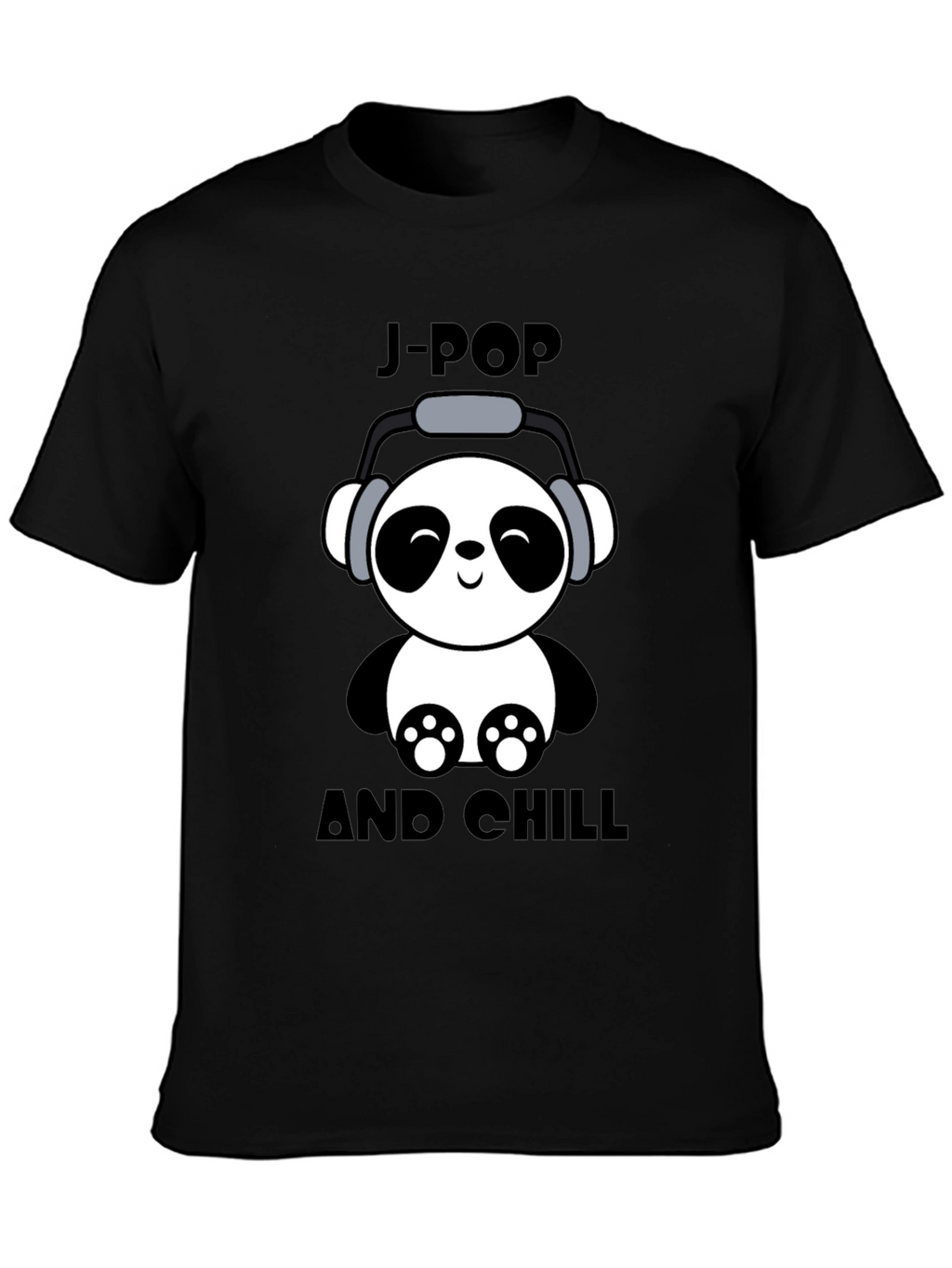 J-Pop and Chill Panda T-Shirt