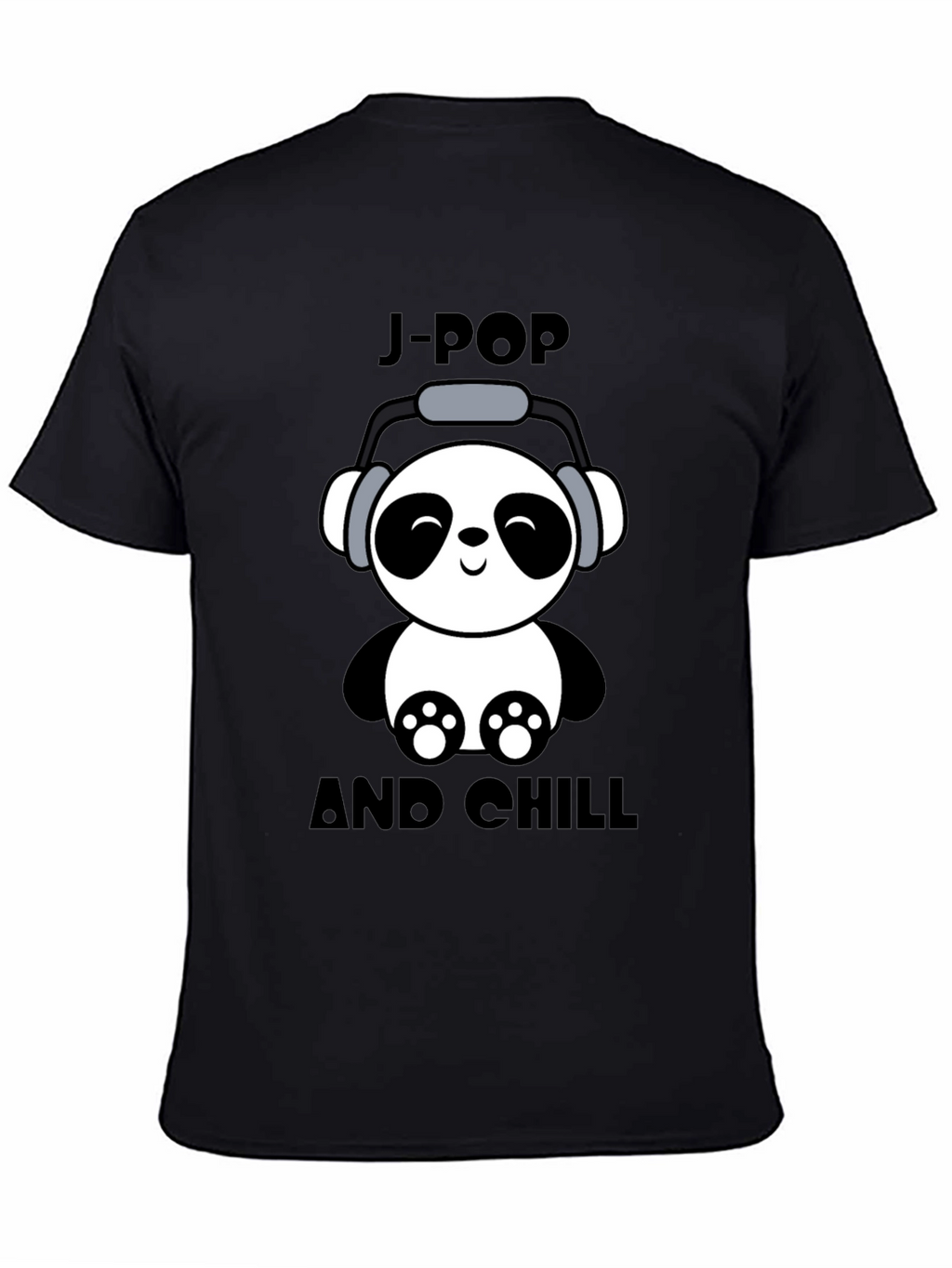 J-Pop and Chill Panda T-Shirt