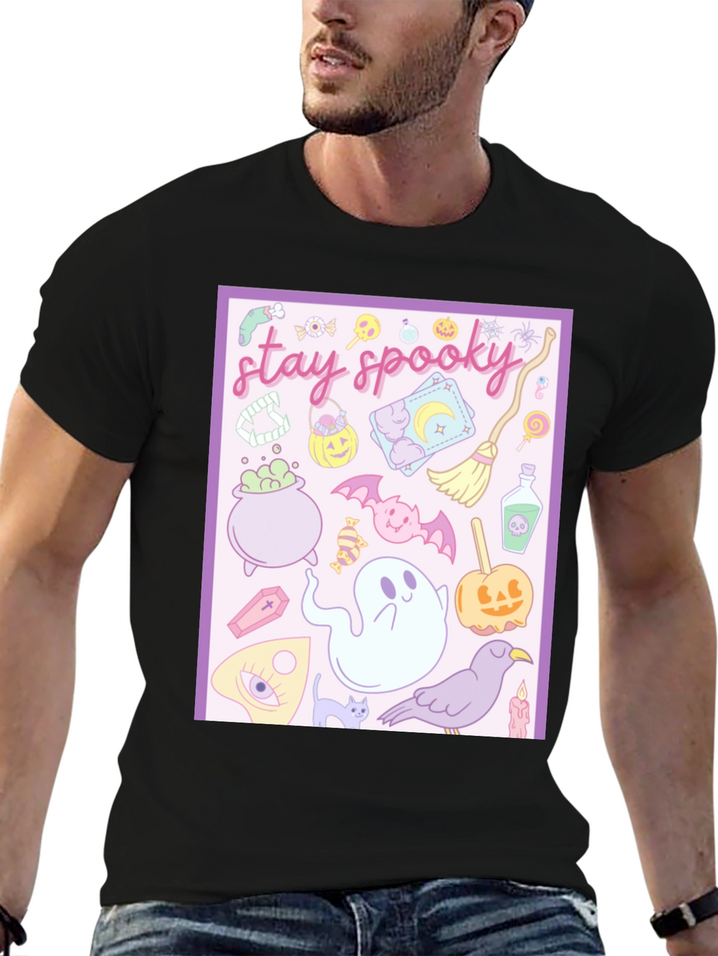 Stay Spooky Halloween Graphic Tee