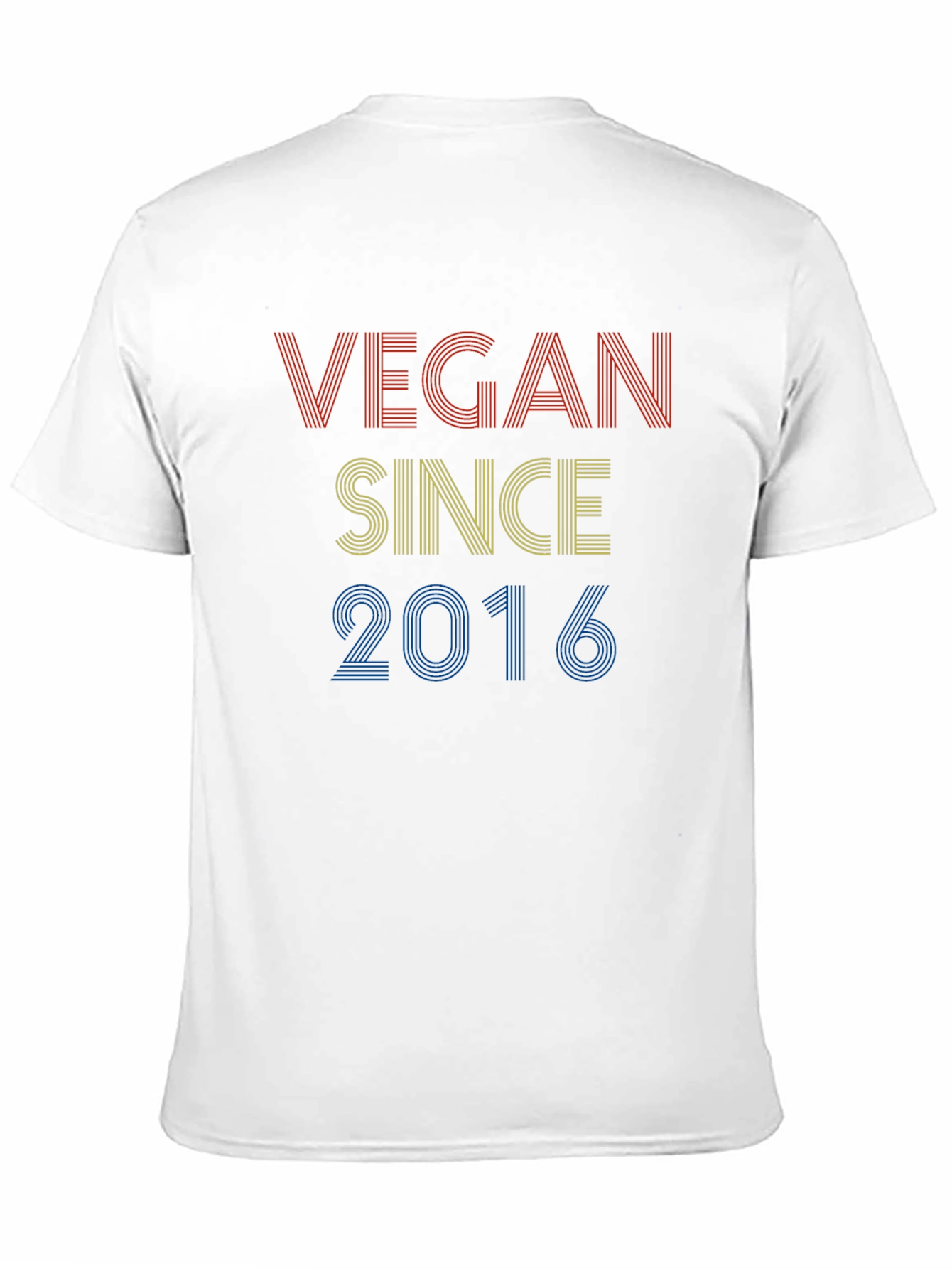 Vegan Since 2016 Graphic T-Shirt