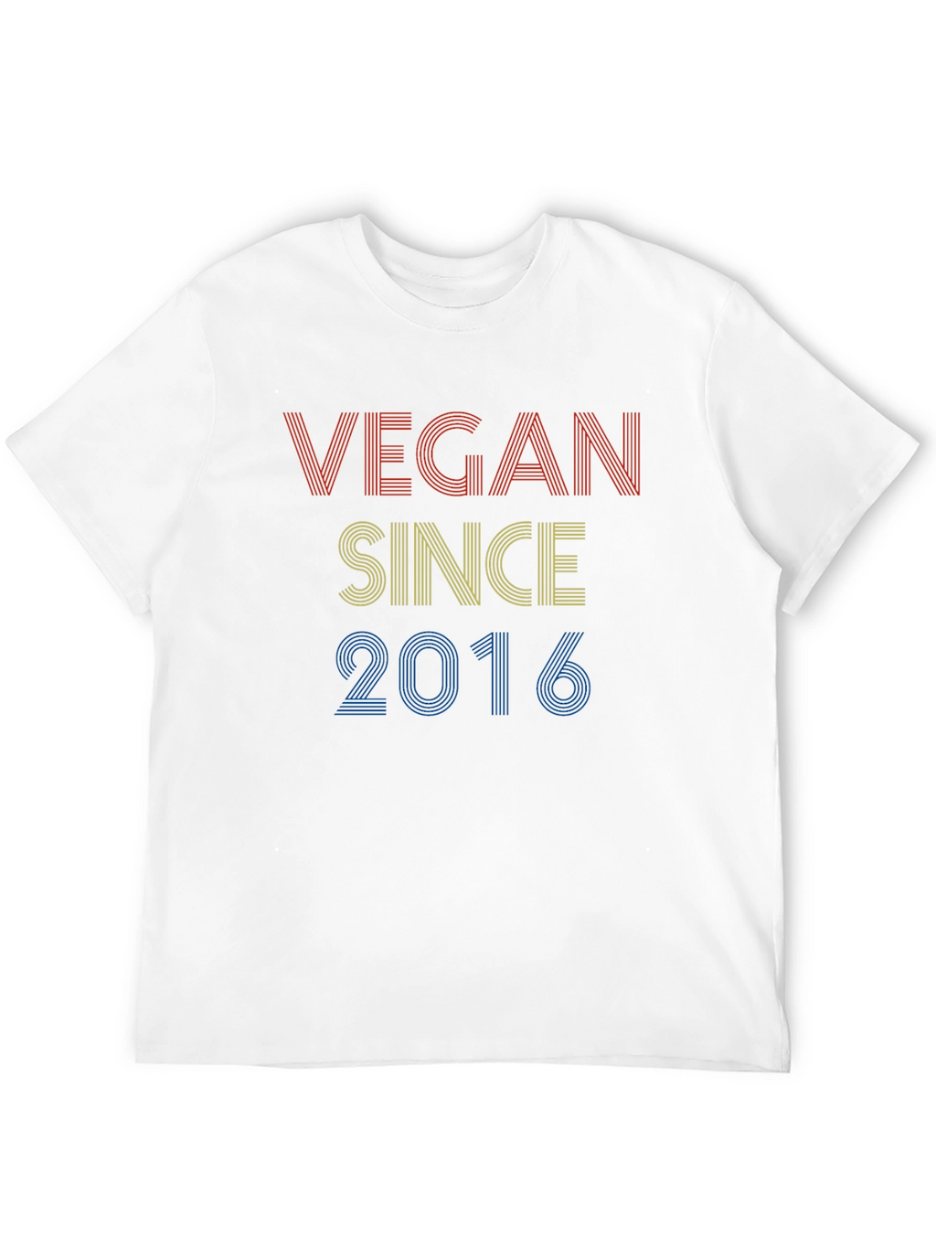 Vegan Since 2016 Graphic T-Shirt