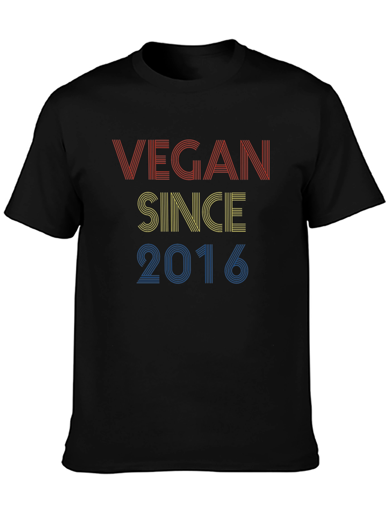 Vegan Since 2016 Graphic T-Shirt