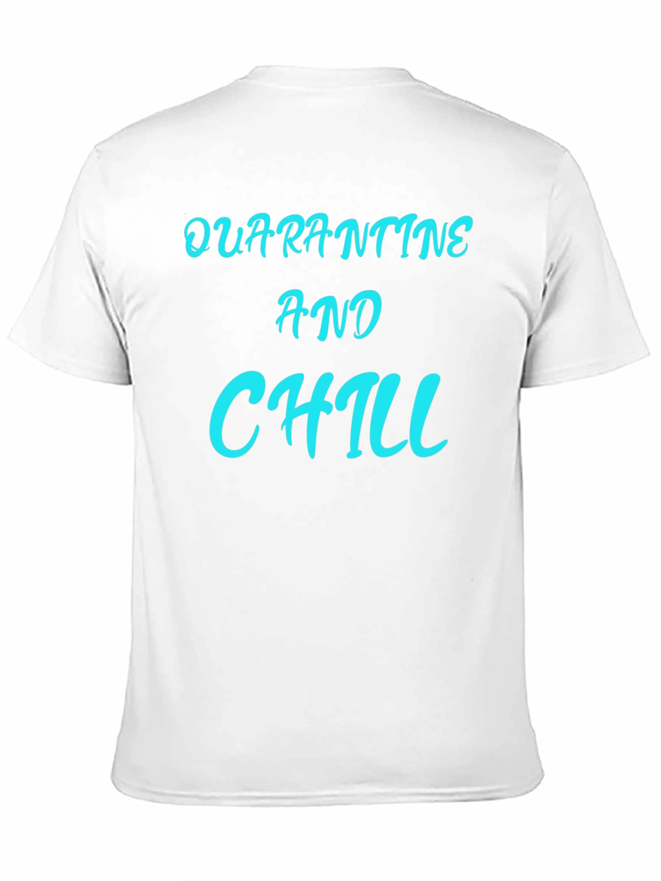 Quarantine & Chill Graphic Tee - Black