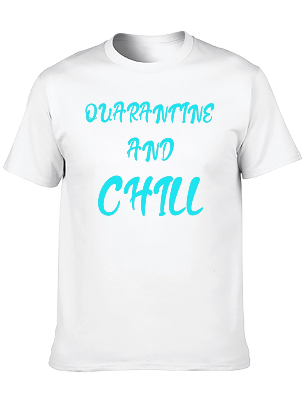 Quarantine & Chill Graphic Tee - Black
