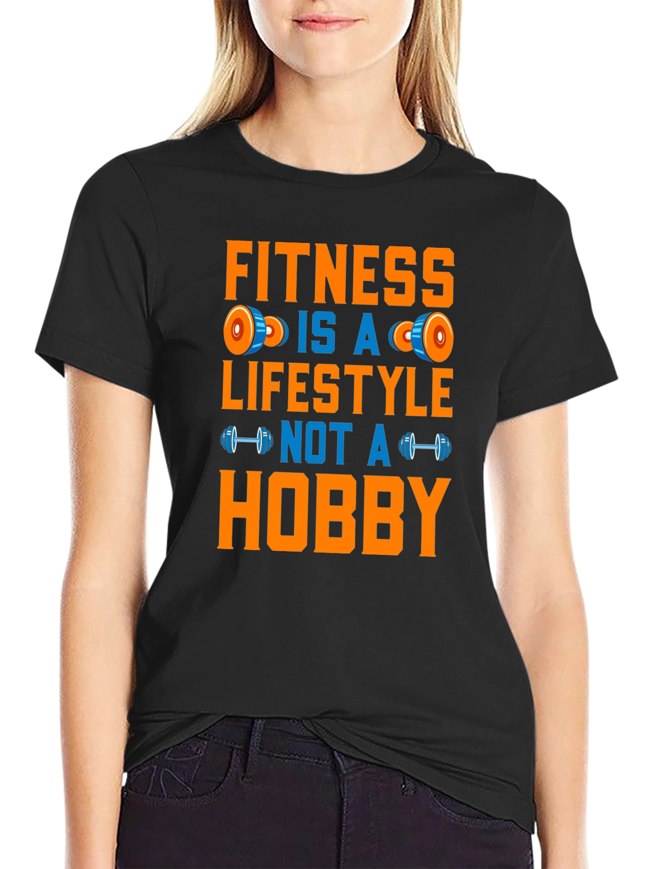 Fitness Lifestyle Graphic Tee - Workout Motivation Shirt