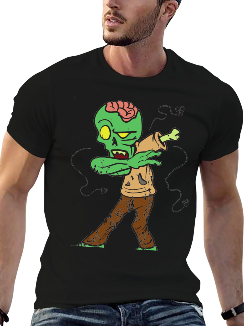Zombie Dab Graphic Tee - Undead Style!
