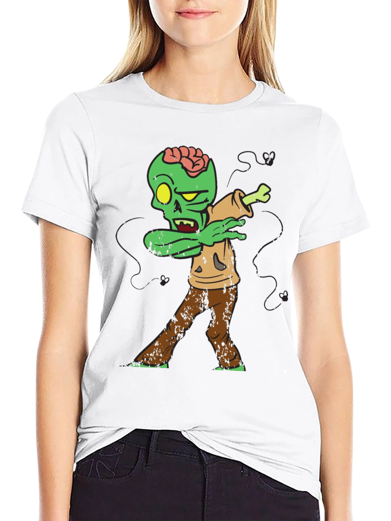 Zombie Dab Graphic Tee - Undead Style!