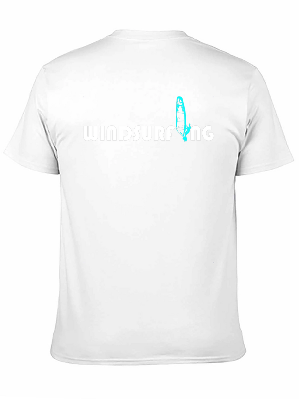 Windsurfing Graphic Tee - Black Casual Shirt