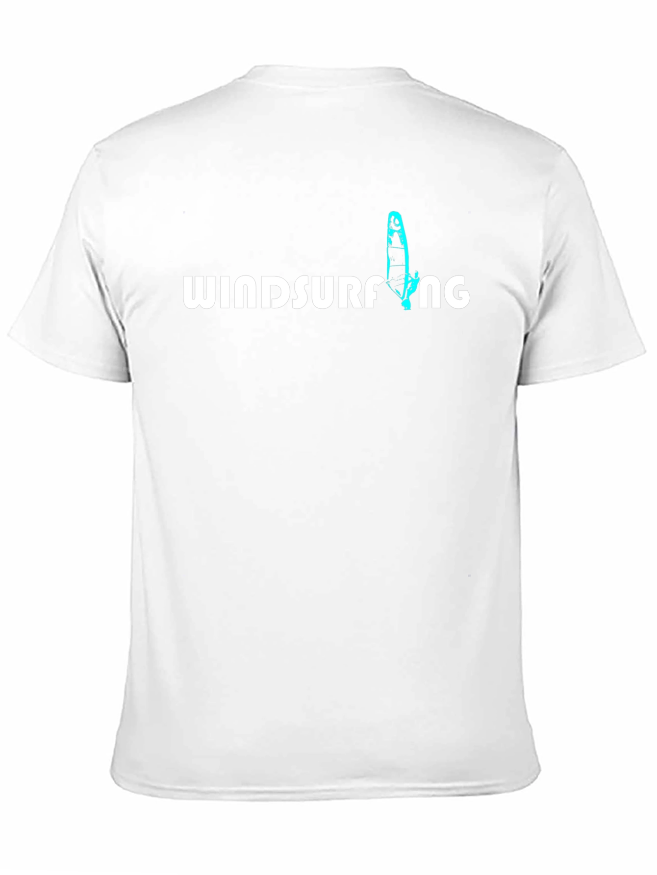 Windsurfing Graphic Tee - Black Casual Shirt