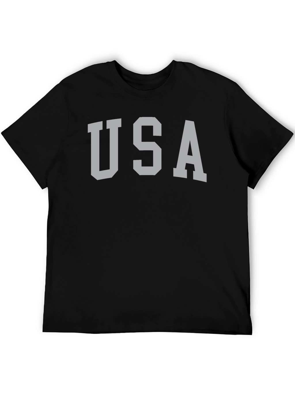 USA Graphic T-Shirt - Classic Crew Neck Tee