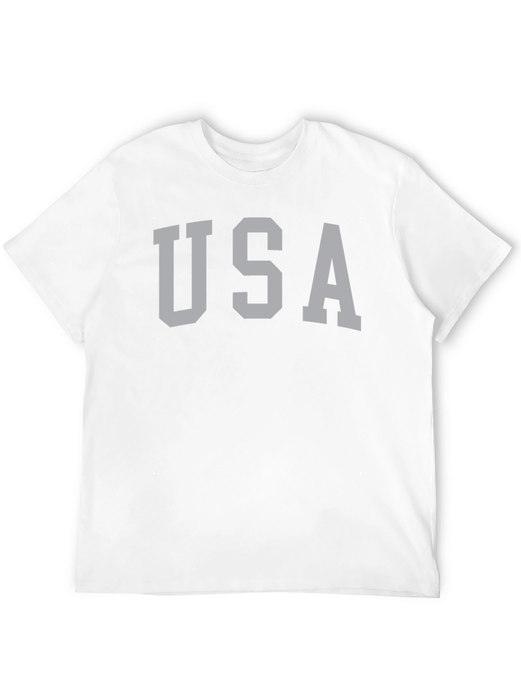 USA Graphic T-Shirt - Classic Crew Neck Tee