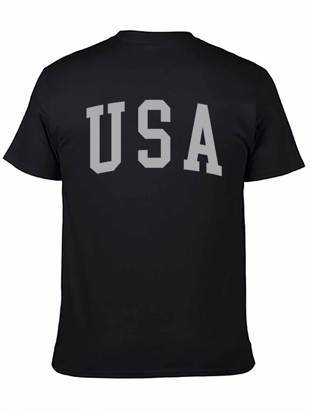 USA Graphic T-Shirt - Classic Crew Neck Tee