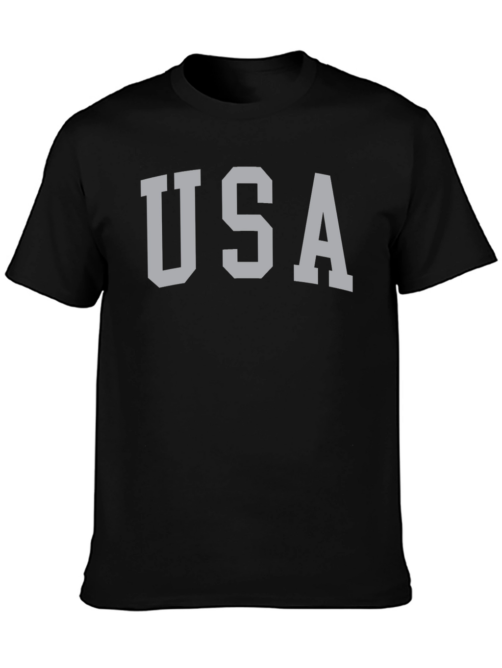 USA Graphic T-Shirt - Classic Crew Neck Tee