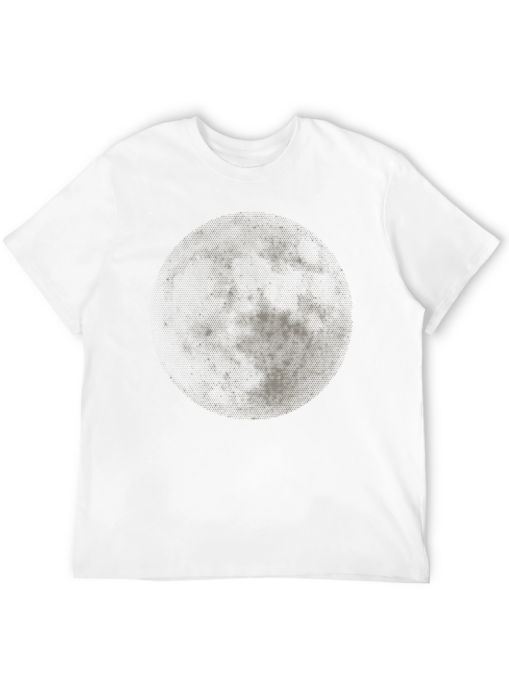 Moon Graphic Black T-Shirt
