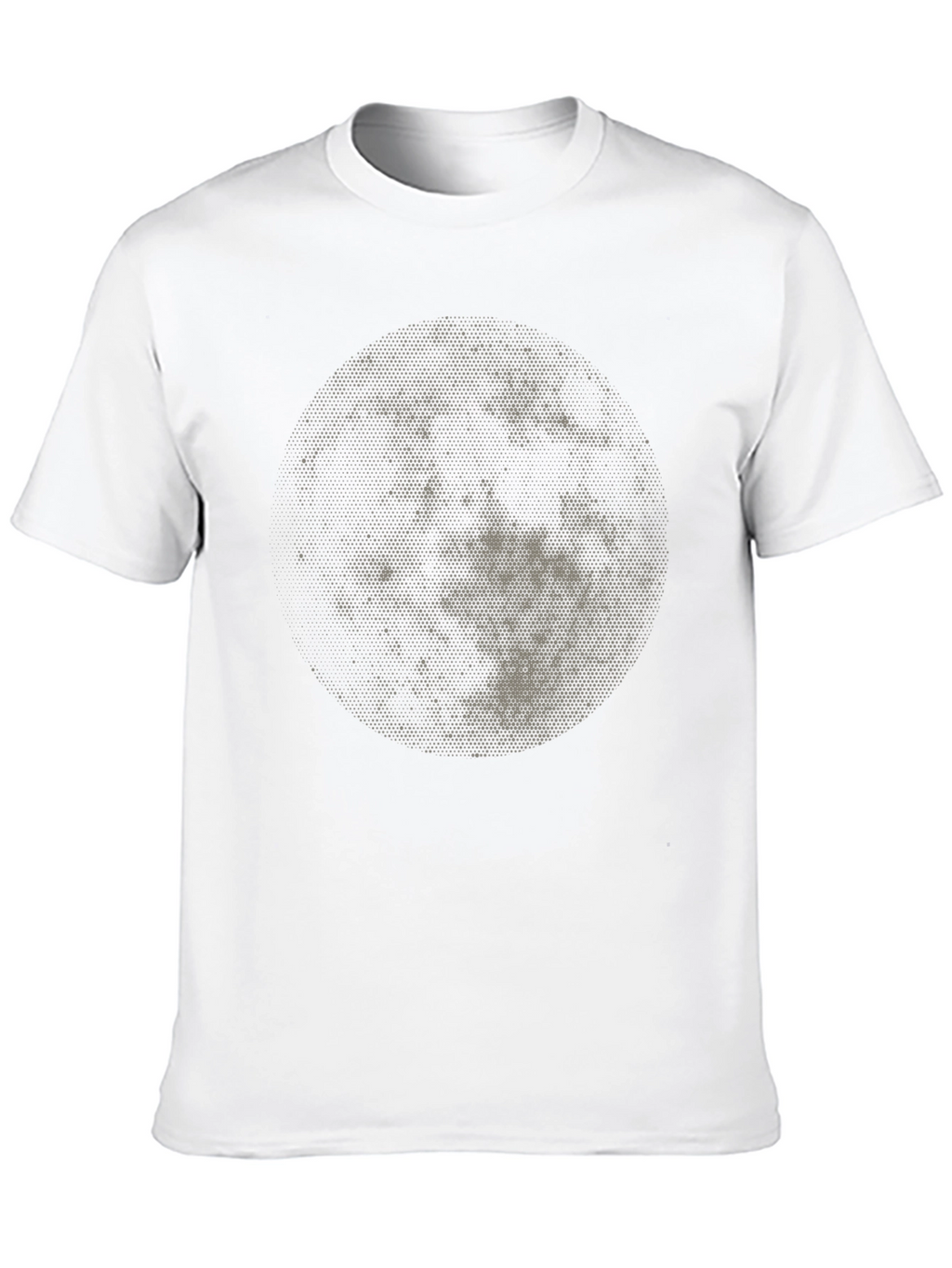 Moon Graphic Black T-Shirt