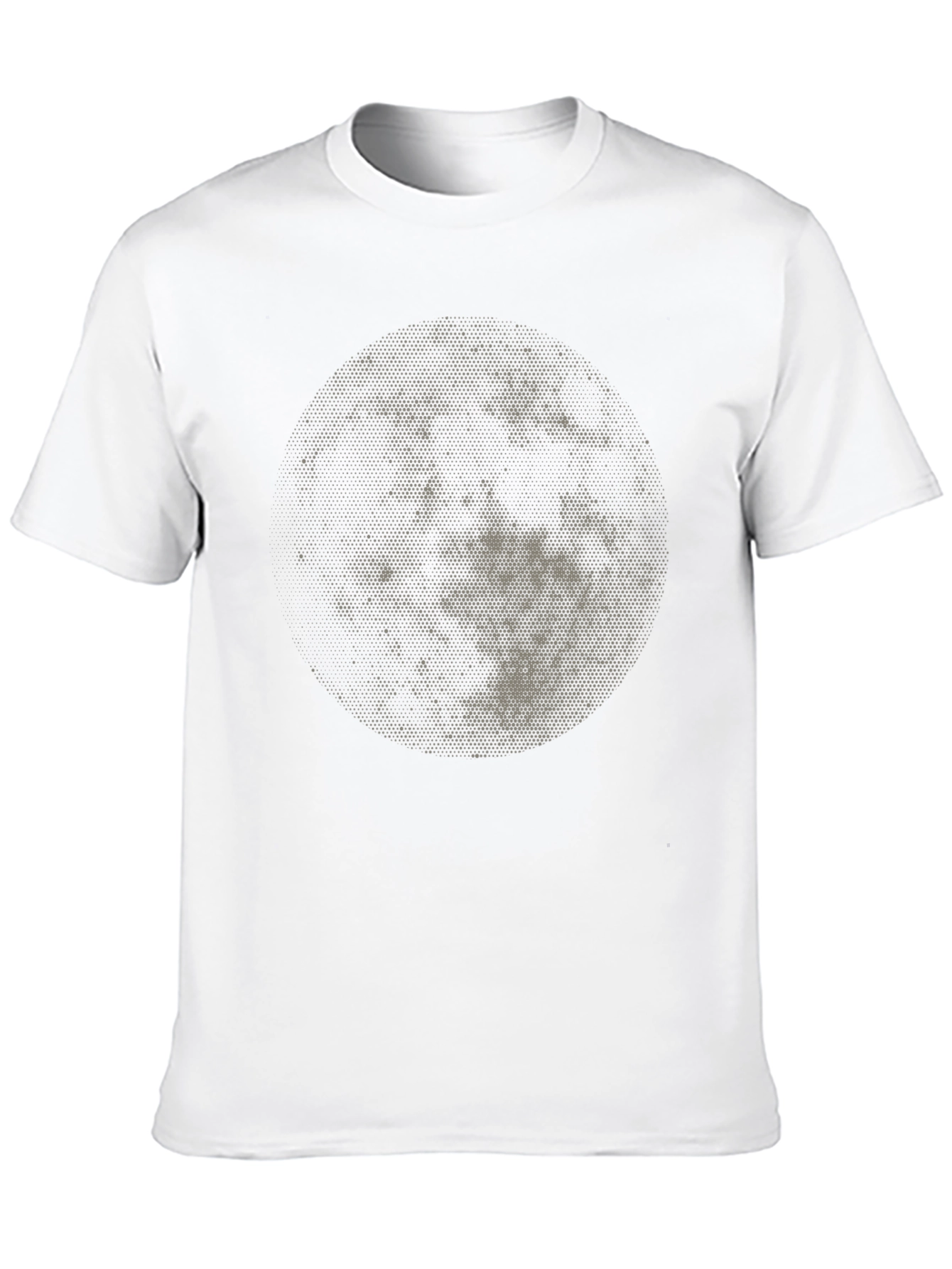 Moon Graphic Black T-Shirt