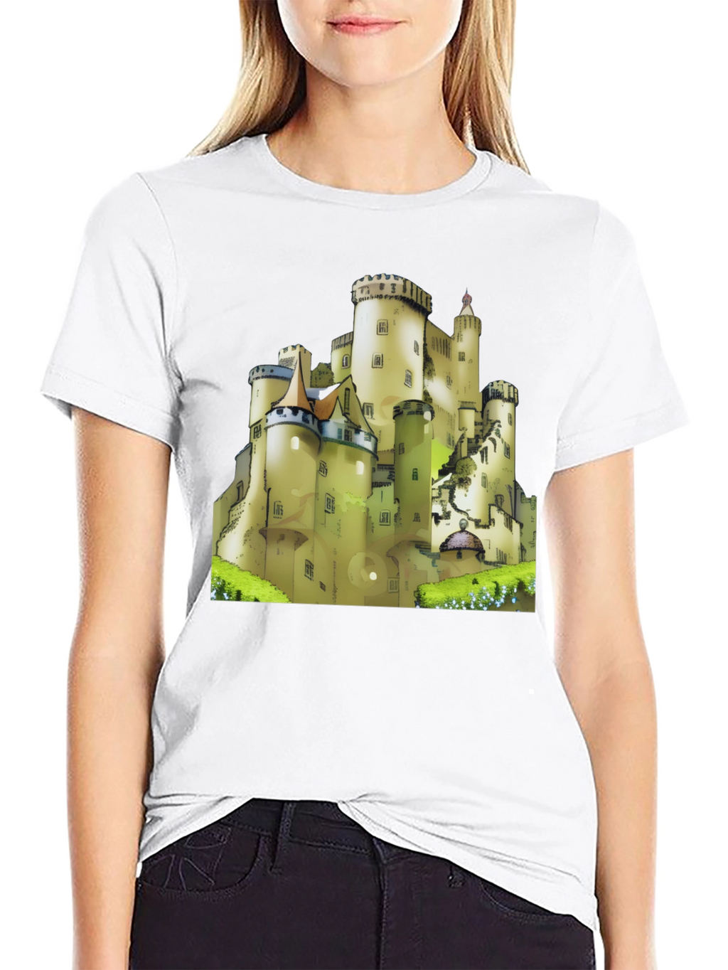 Castle Graphic Tee - Medieval Fantasy Shirt